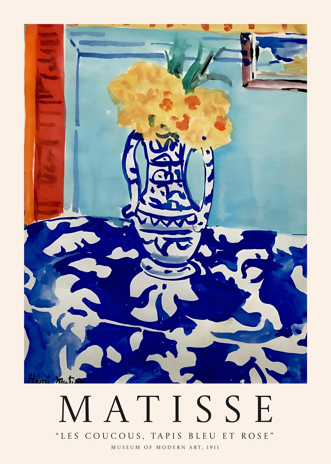 Poster - Les Coucous van Matisse