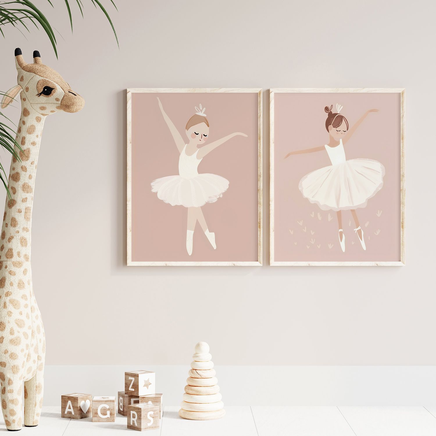 Poster - Ballerina Dromen / Set van 2