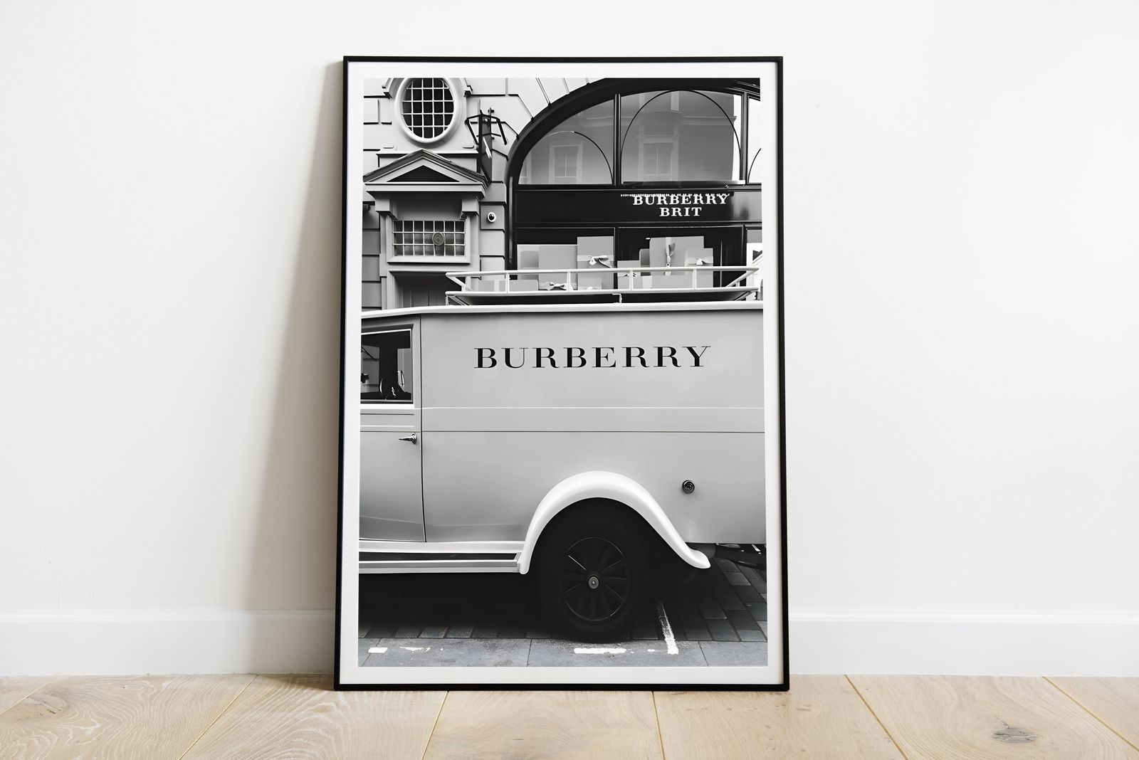 Poster - Vintage Burberry Design