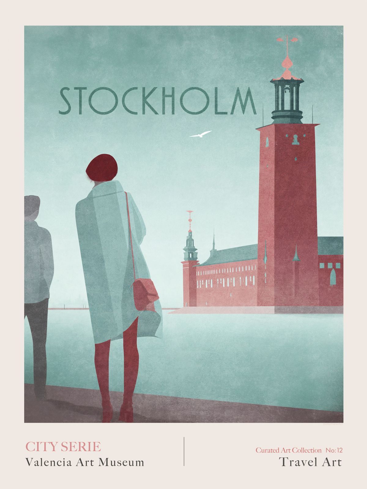 Poster - Stockholm Stadsserie
