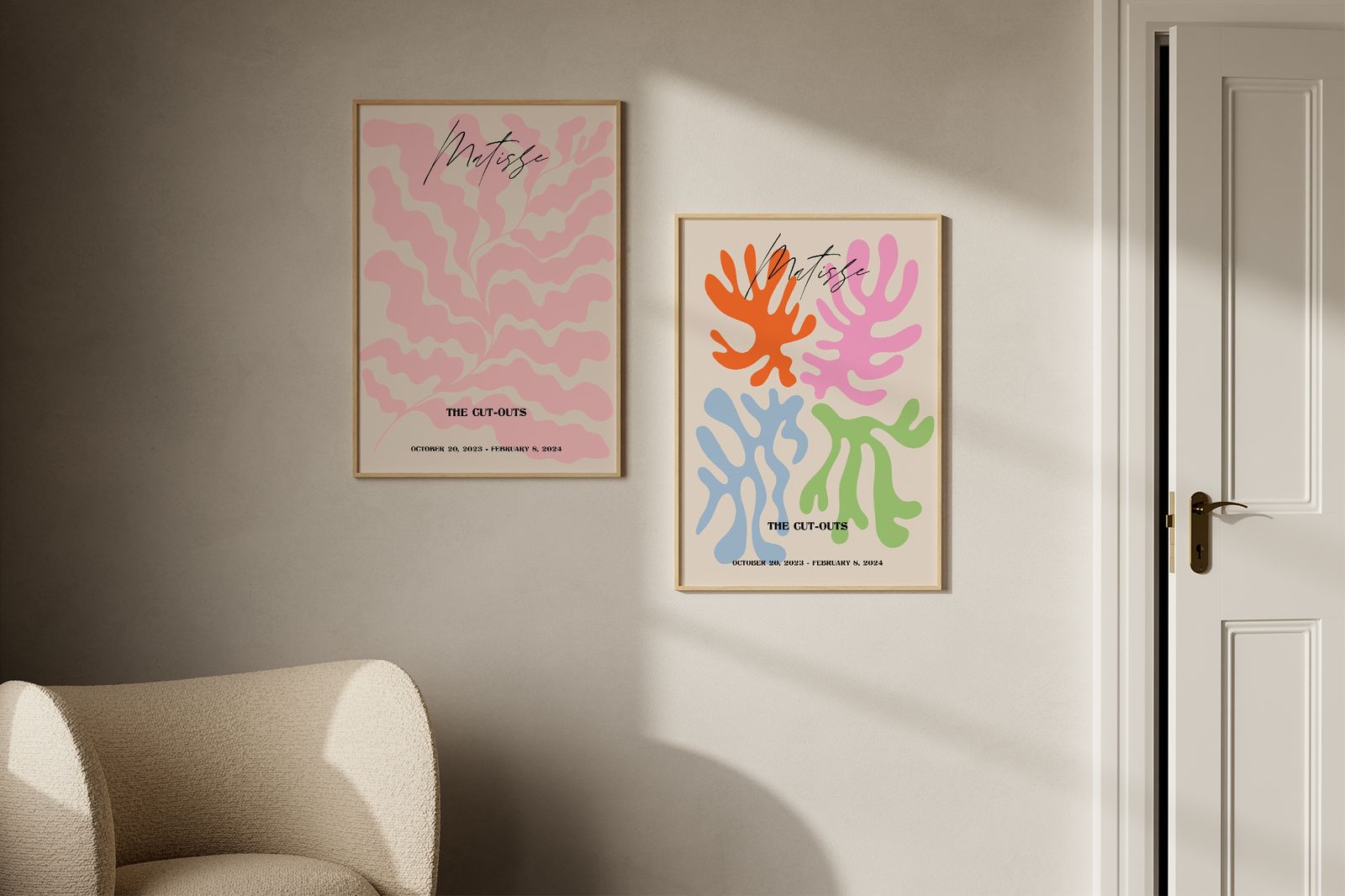 Poster - De uitsnijdingen van Matisse / Set van 2