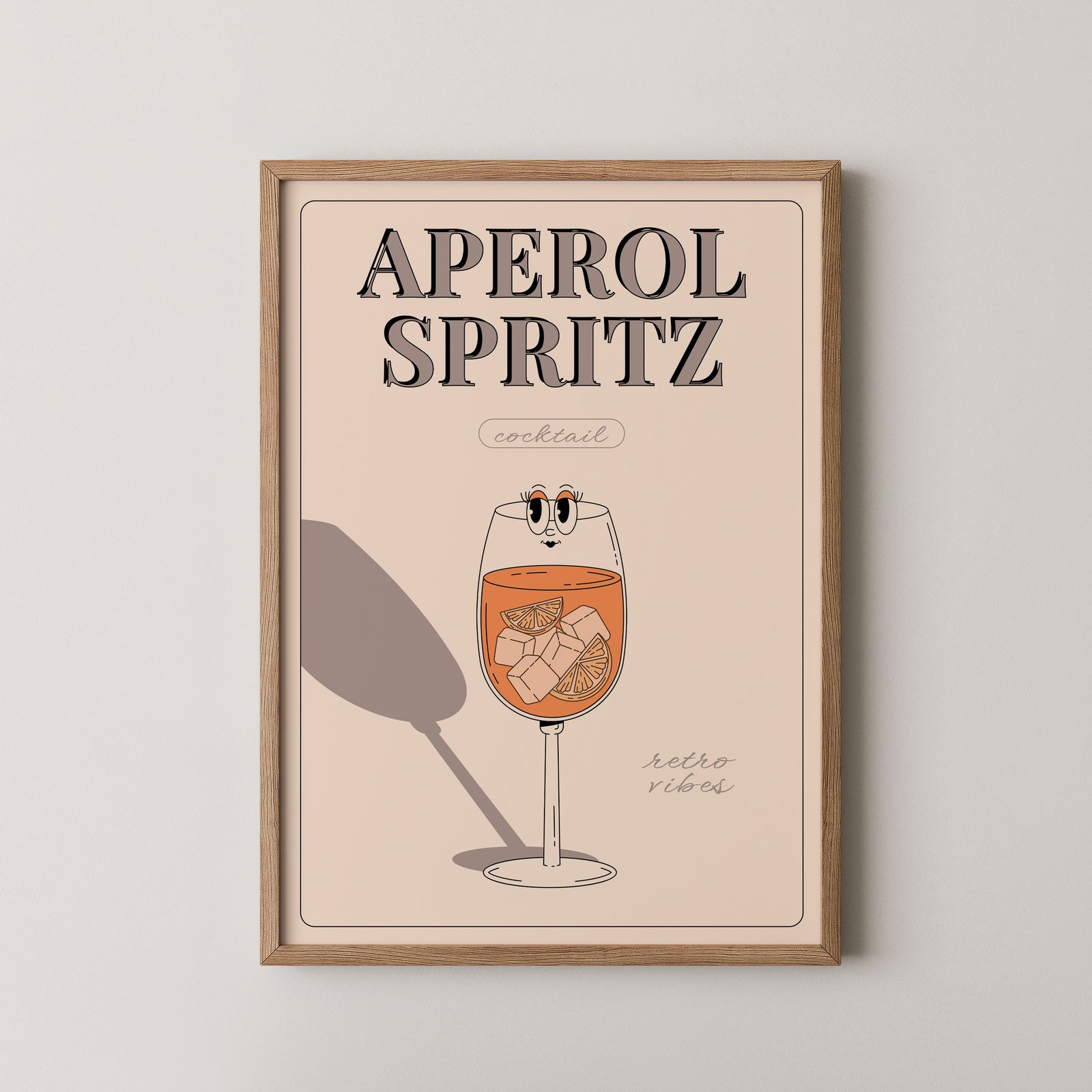 Poster - Aperol Spritz Retro