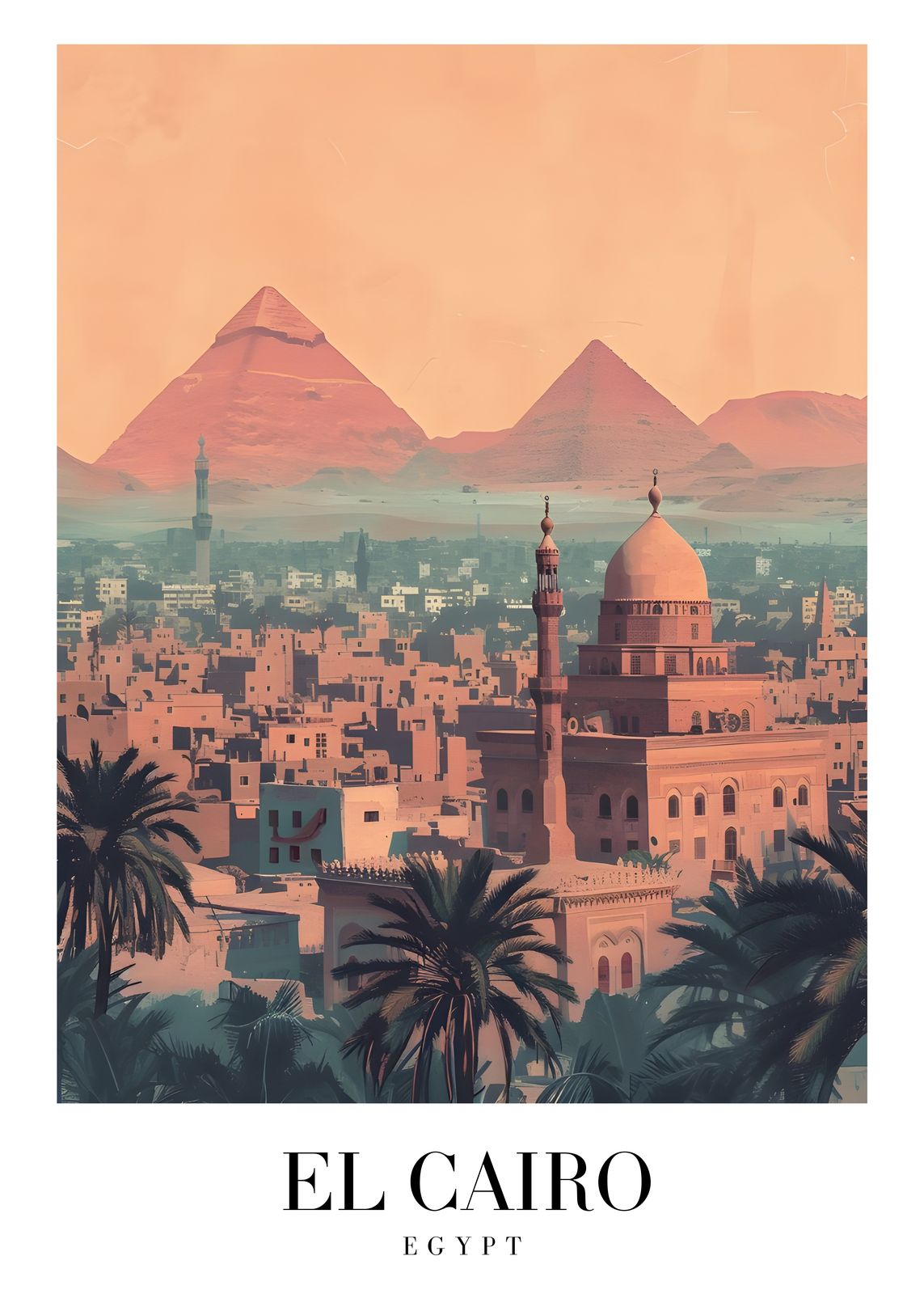 Poster - El Cairo Egypte