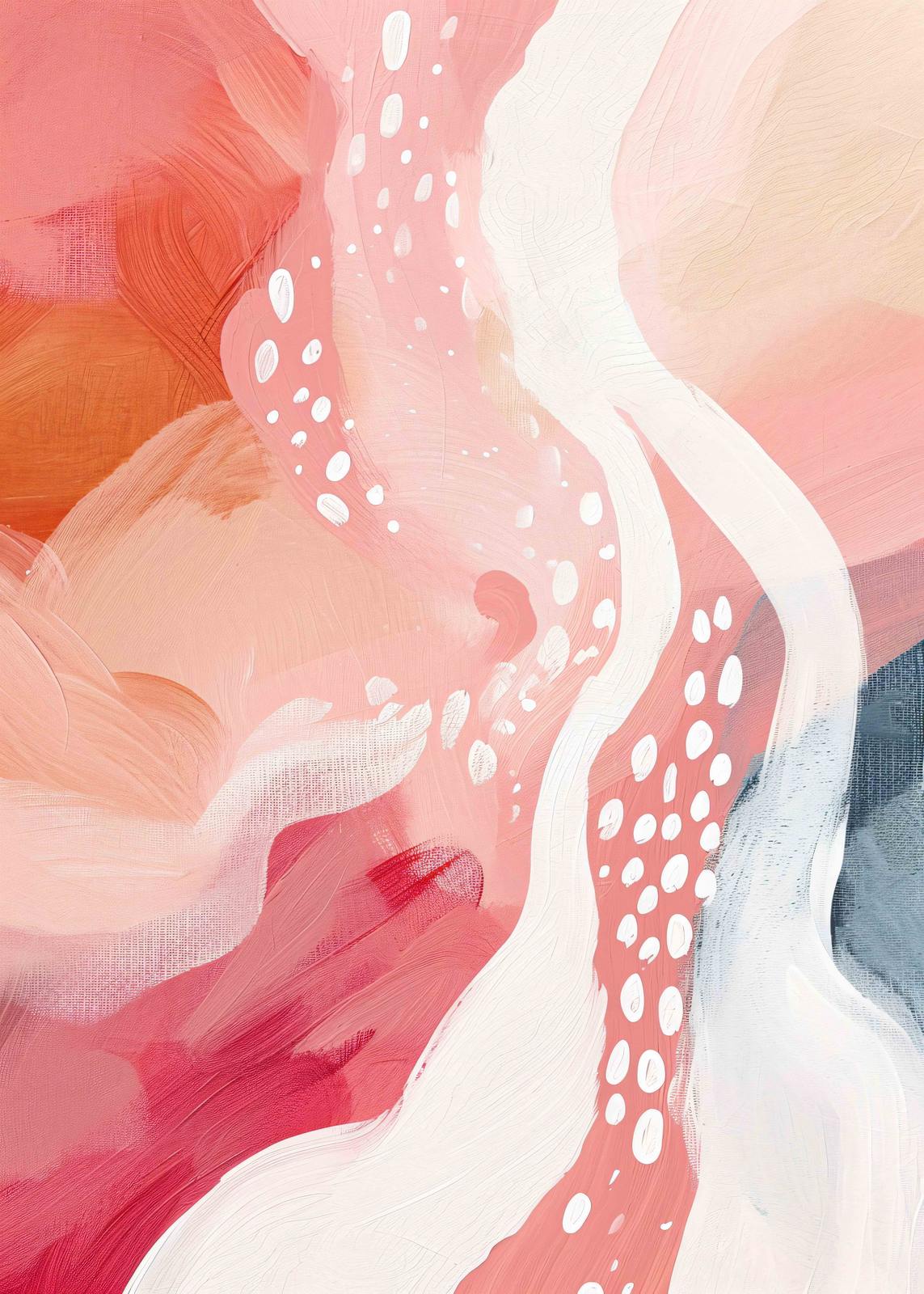 Poster - Abstracte Stroom