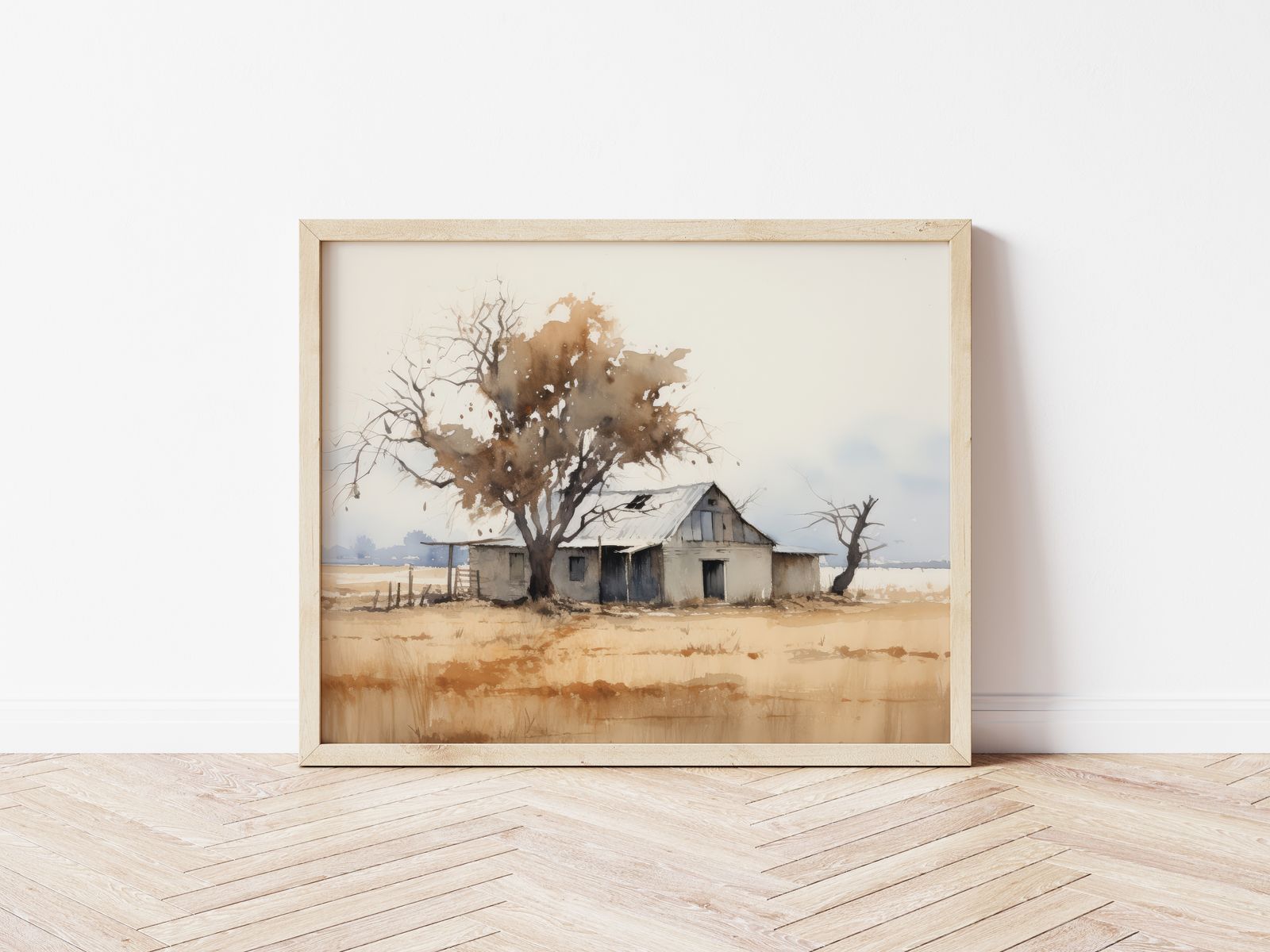 Poster - Landelijk Landschap
