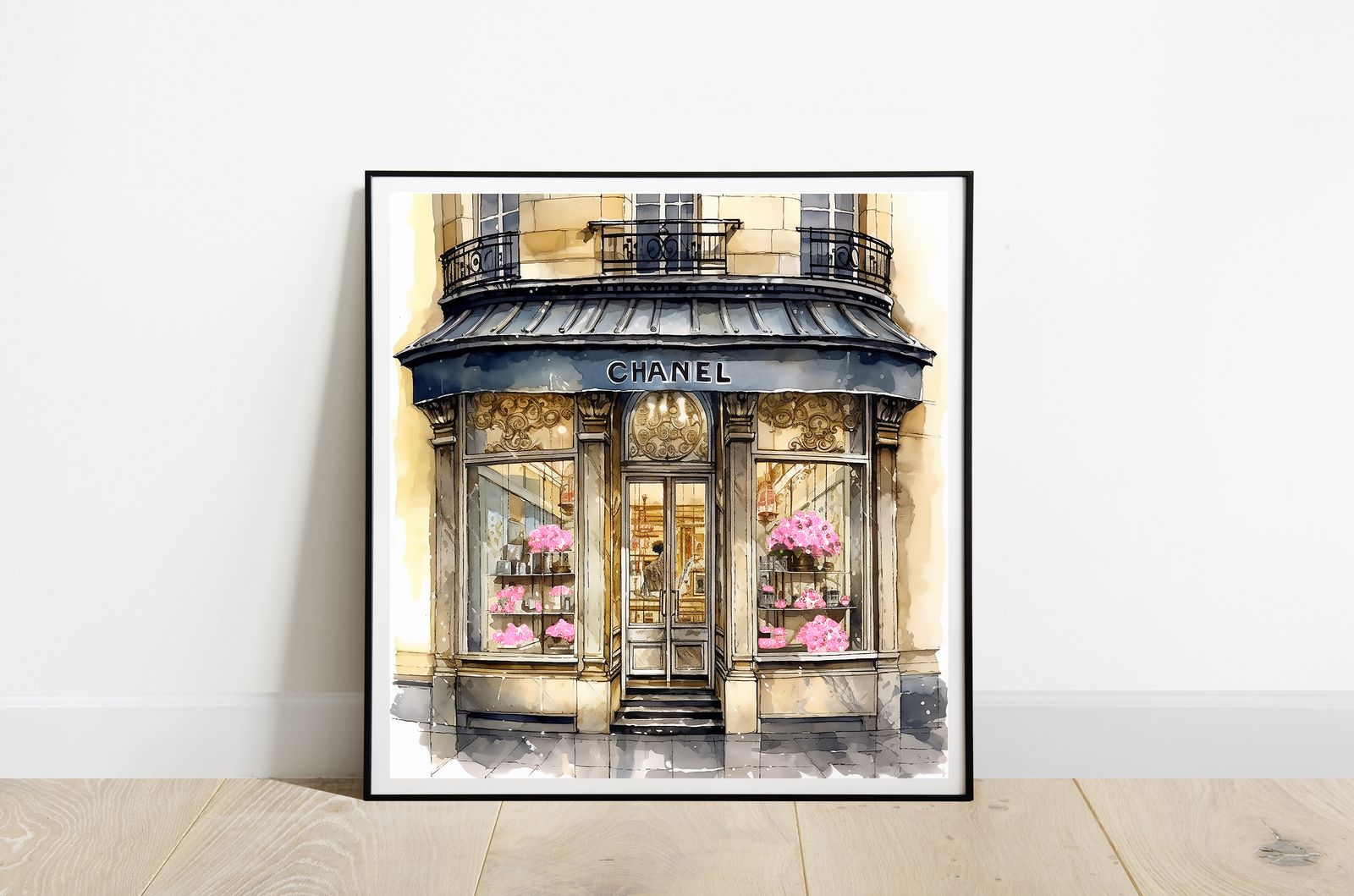 Chanel Winkelposter