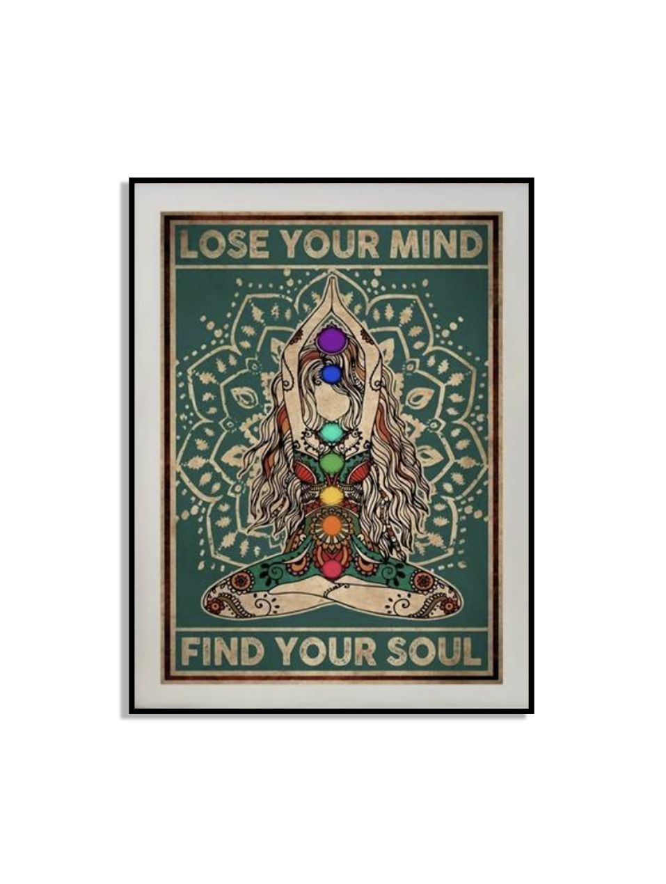 Chakra Meditatie Muurposter