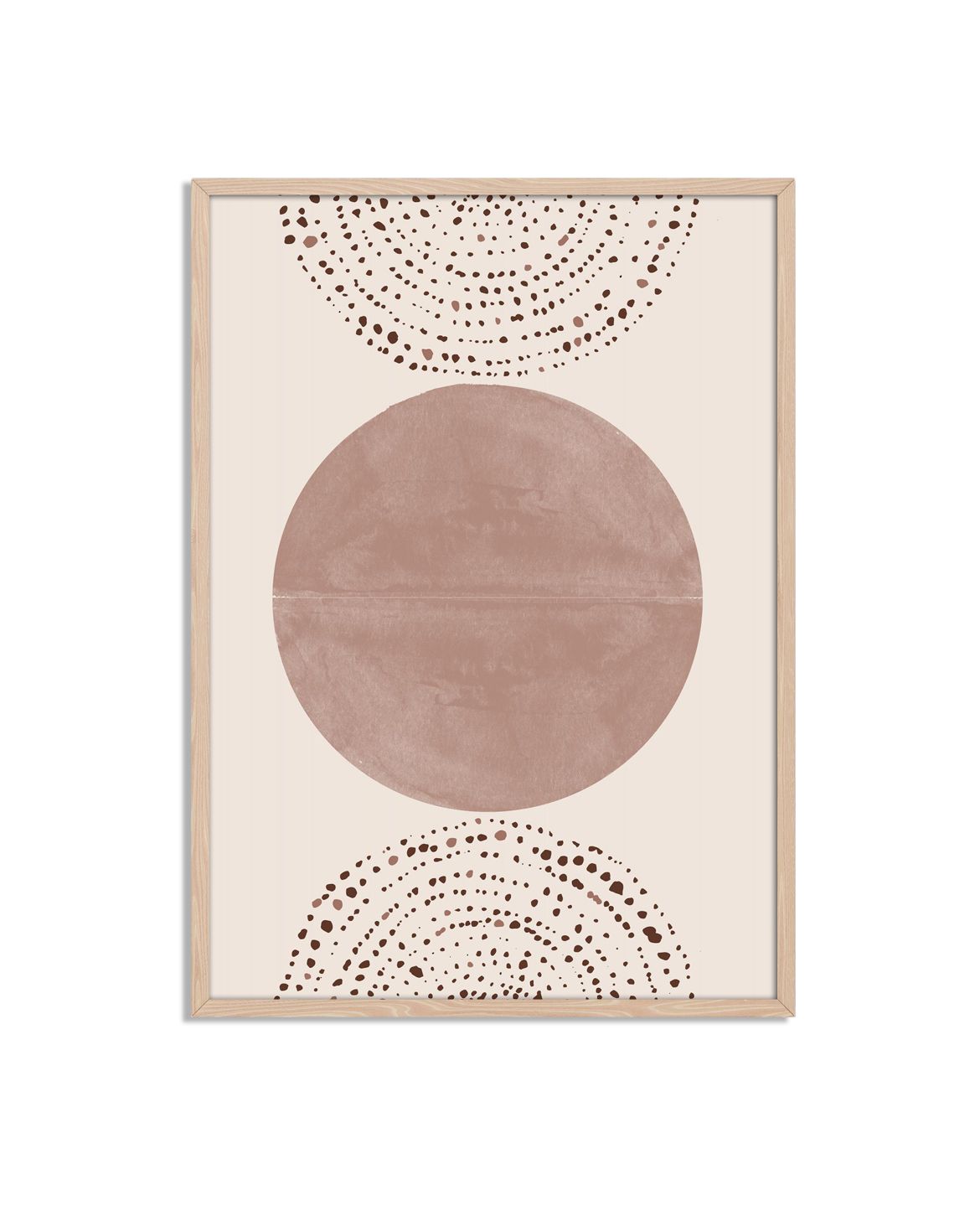 Minimalistisch Abstract Cirkel Poster