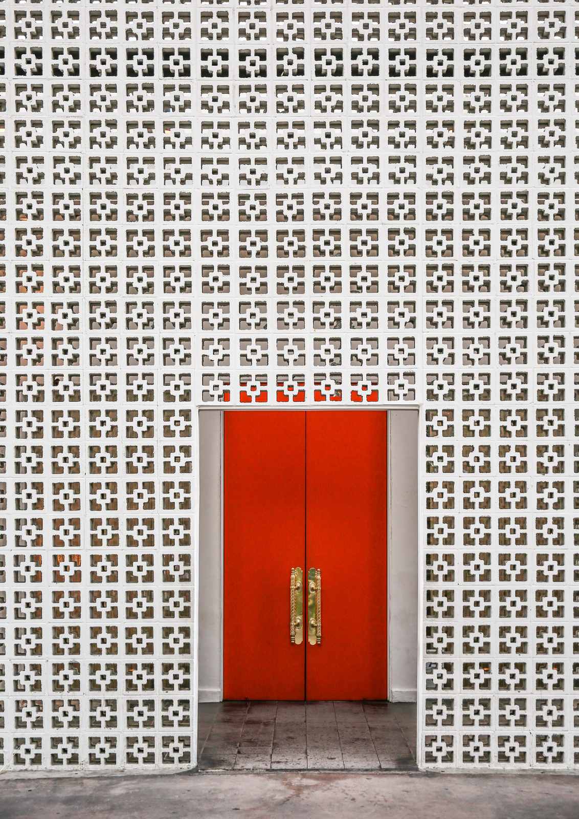 Poster - Rode Deur Architectuur