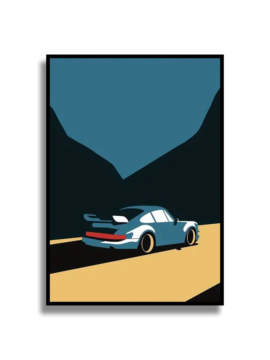 Poster - Sportauto Ontwerp