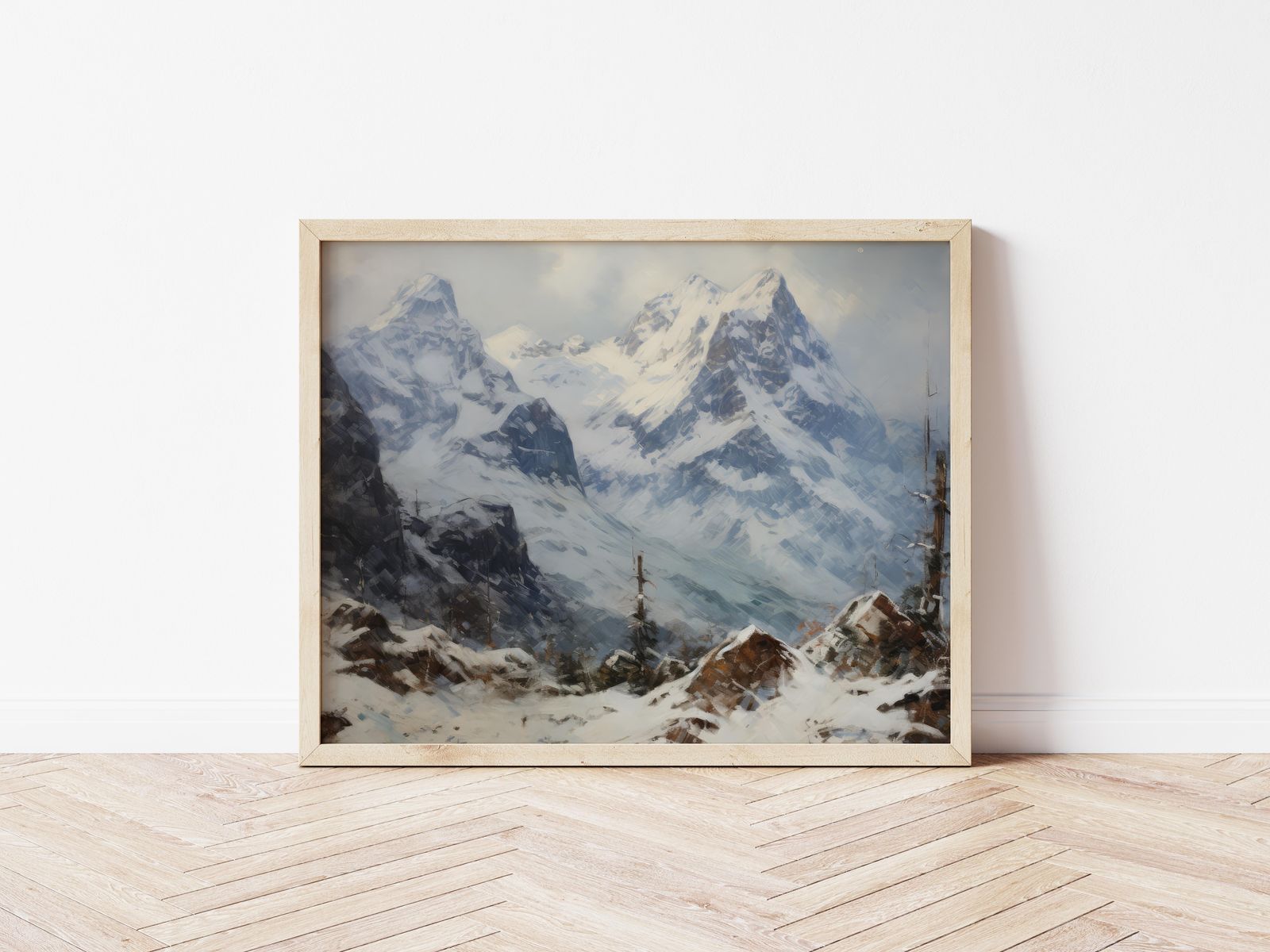 Poster - Berglandschap
