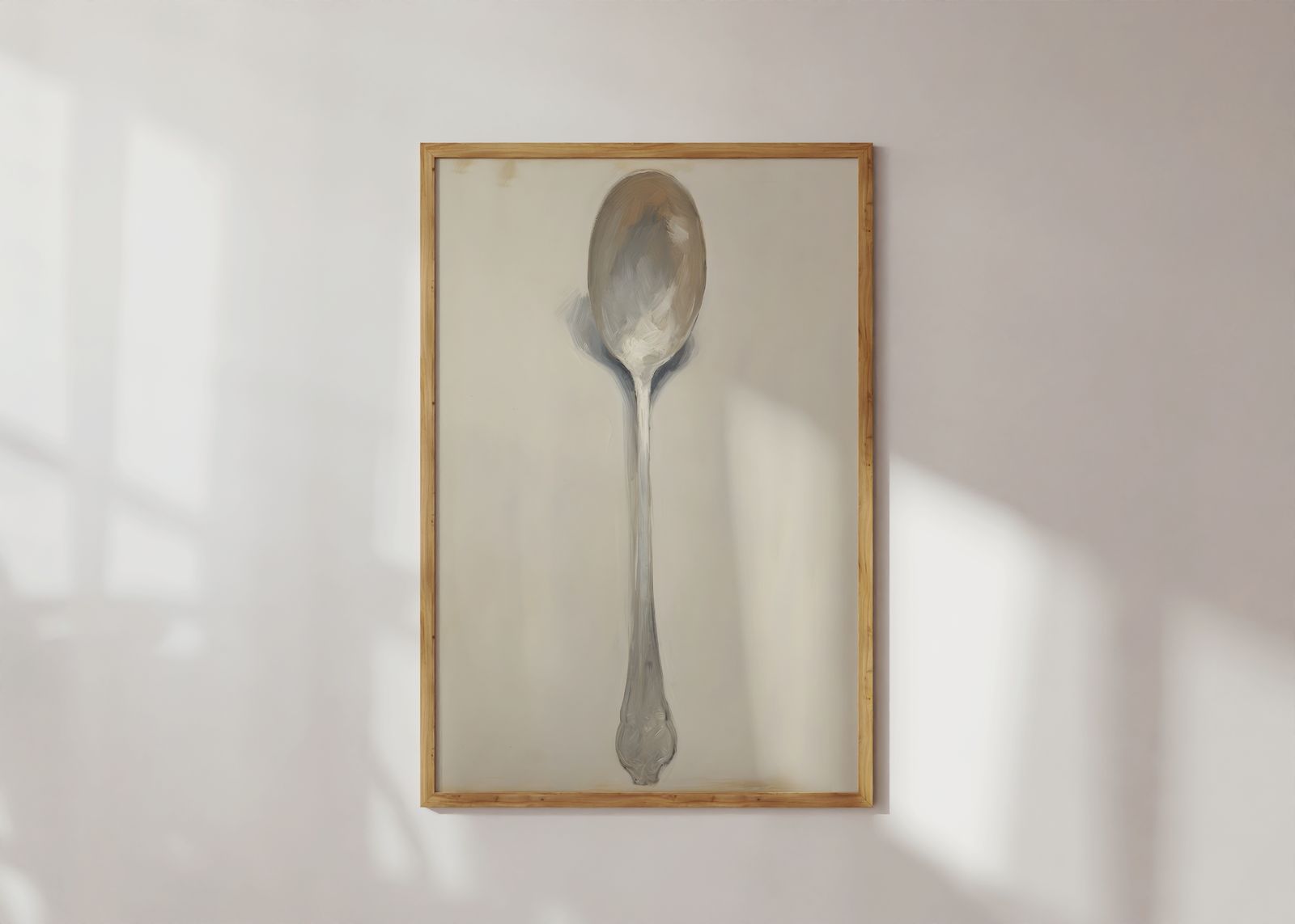 Poster - Abstracte Lepel