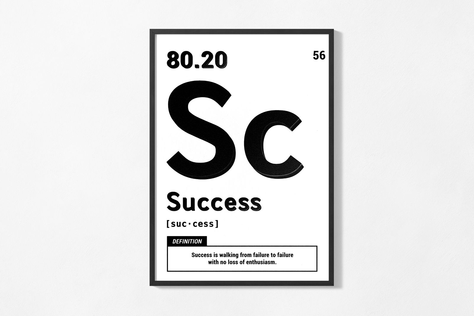 Poster - Succes Element