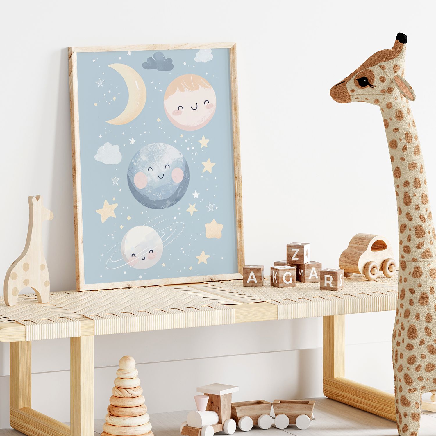 Poster - Hemelse Glimlachen