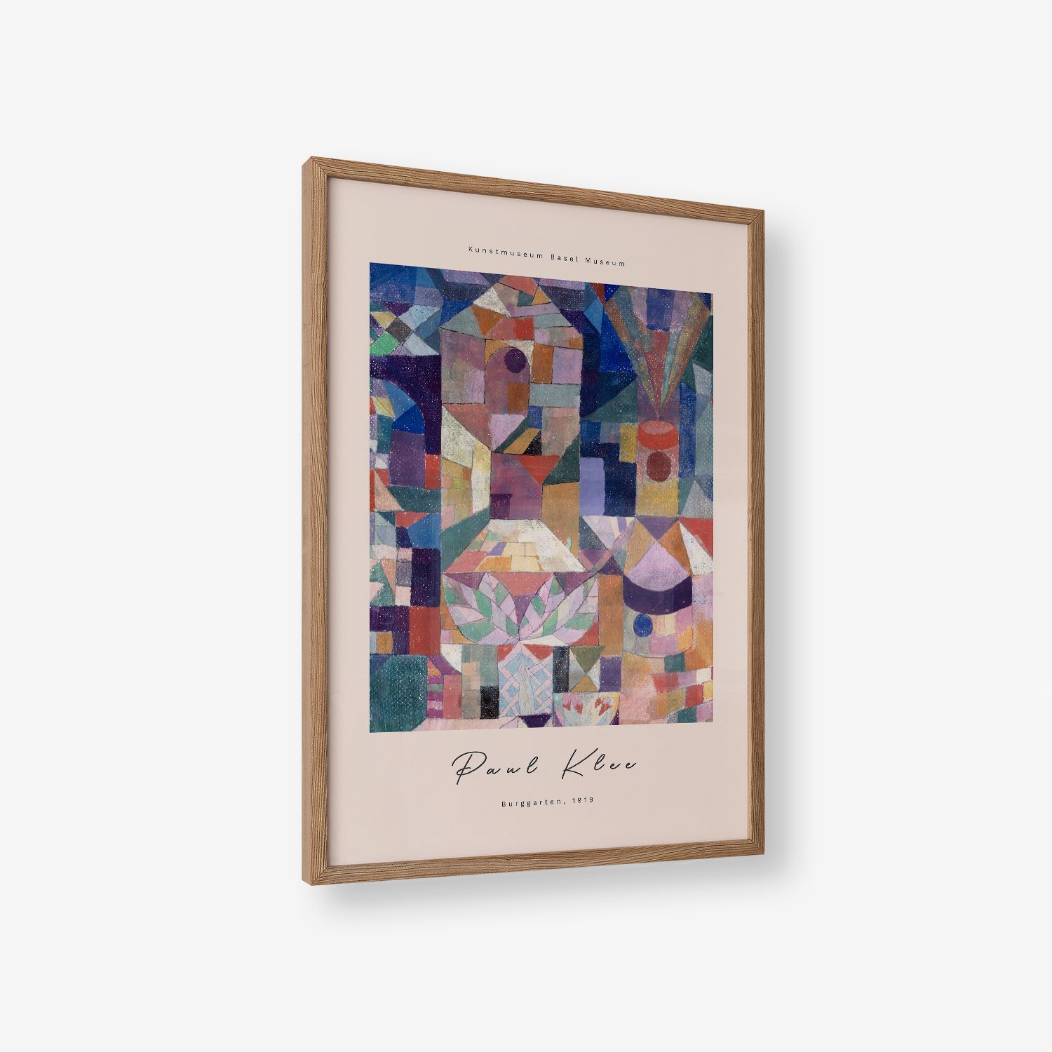 Poster - BurgGarten van Paul Klee