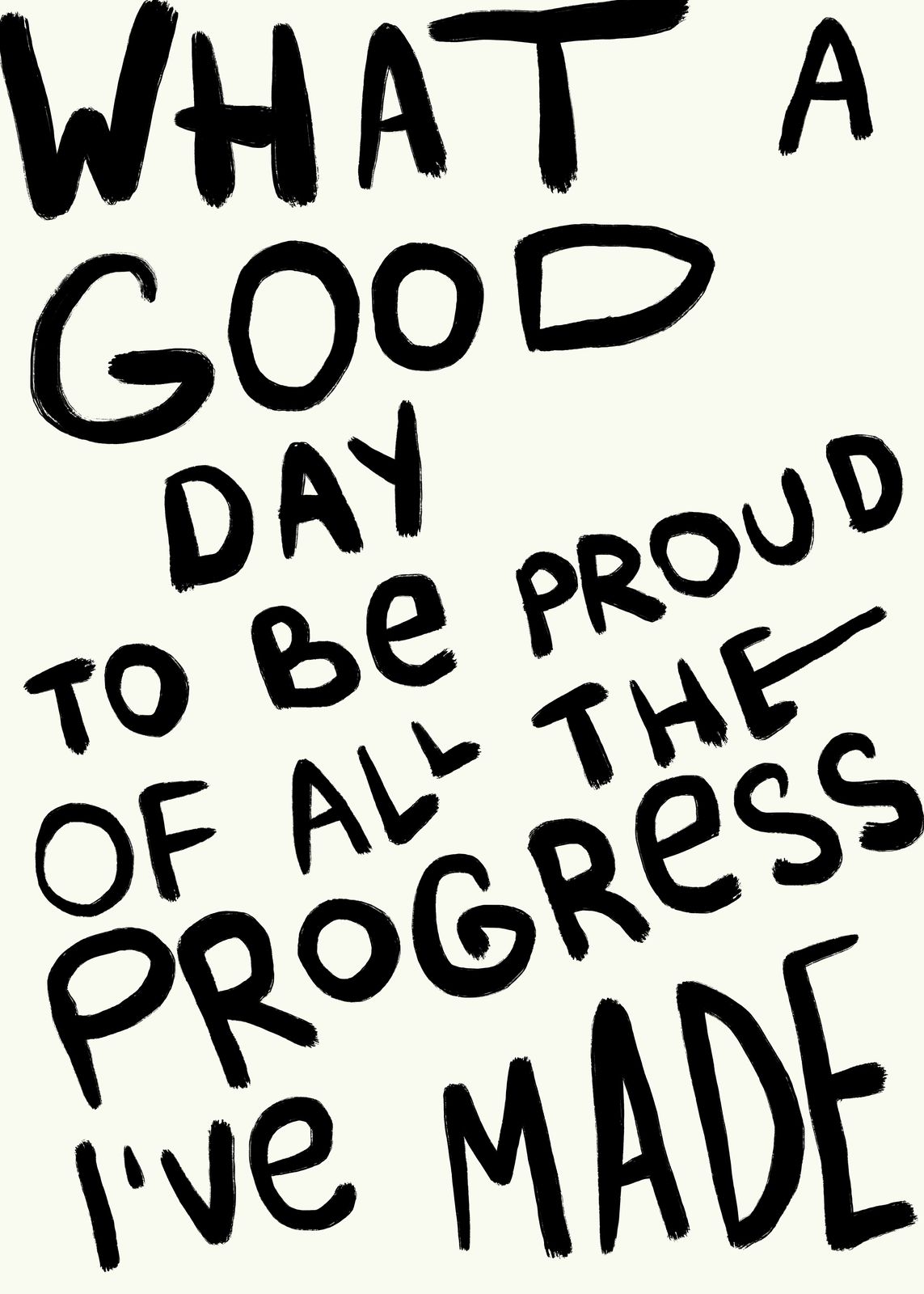 Poster - Inspirerende Quote