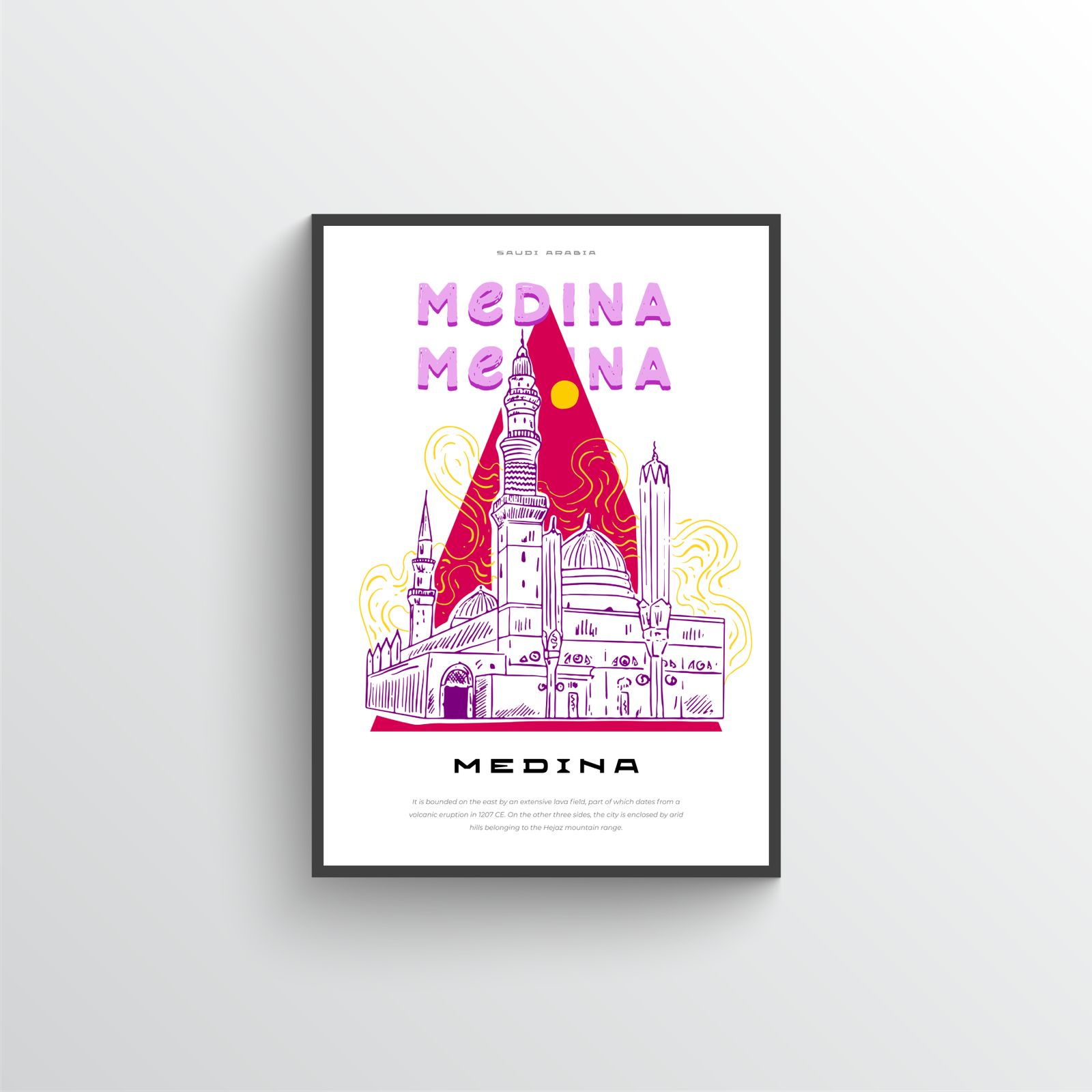 Medina Illustratie Poster