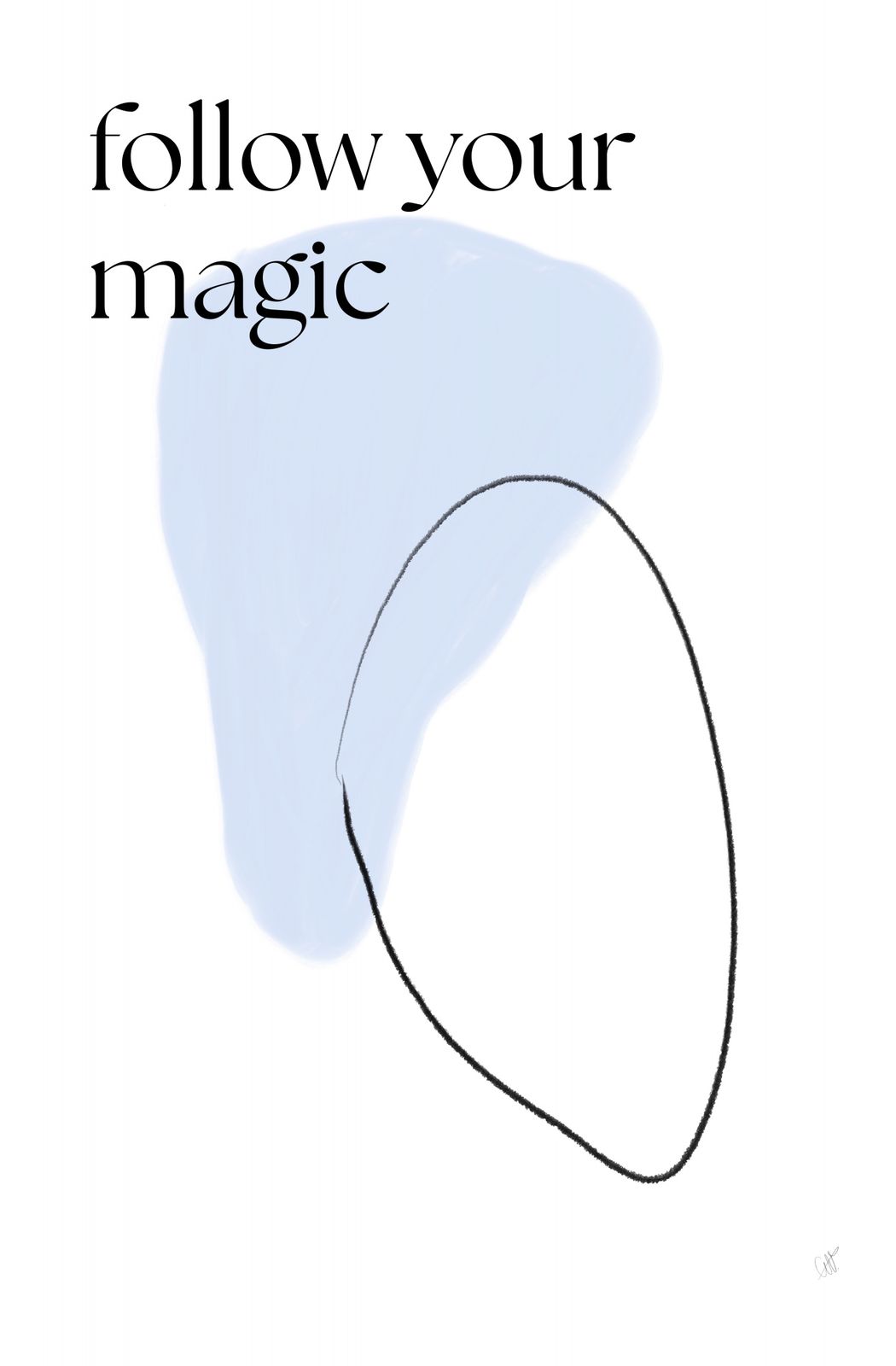 Poster - Volg jouw magie