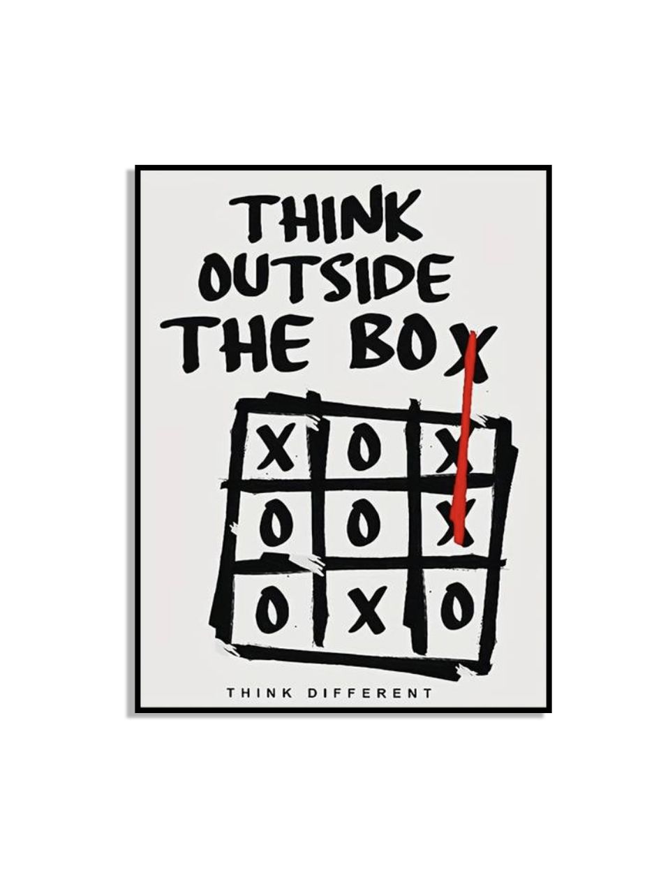 Think Outside the Box Poster