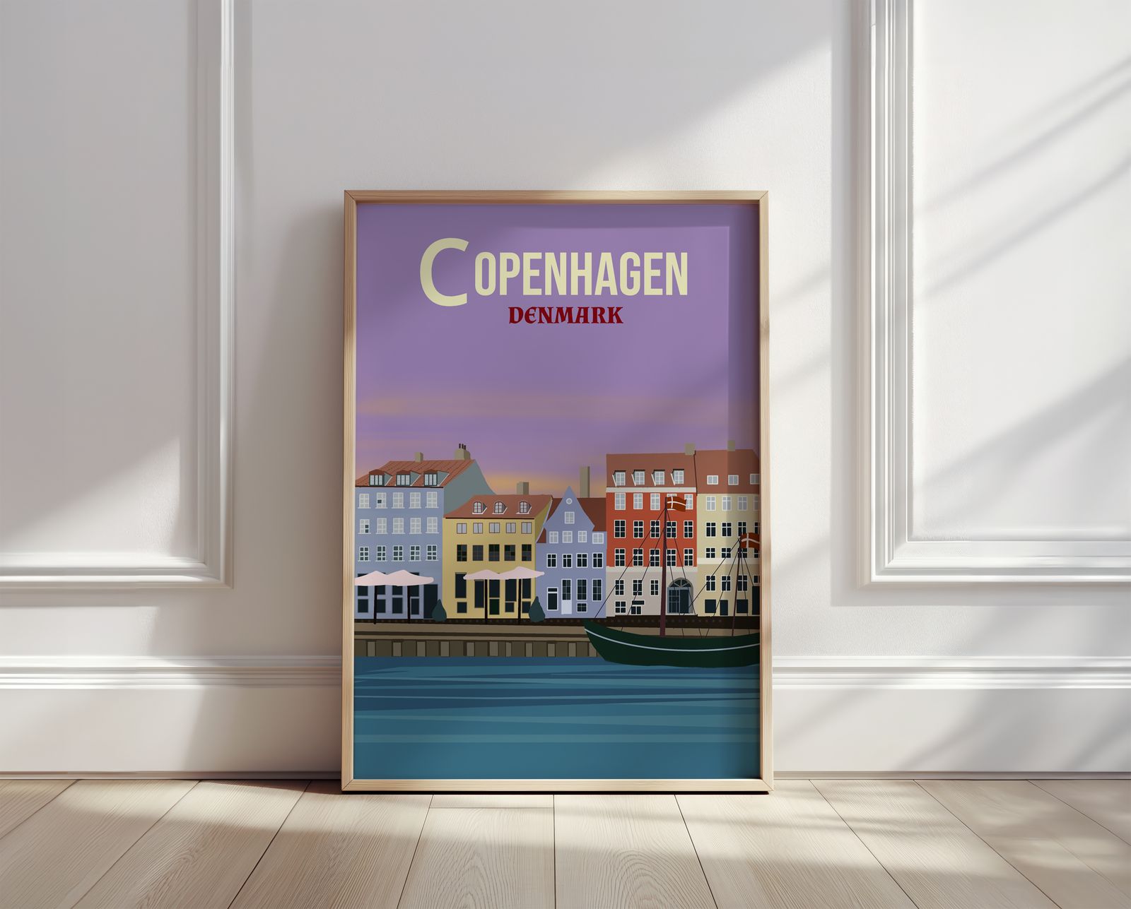 Poster - Kopenhagen Denemarken