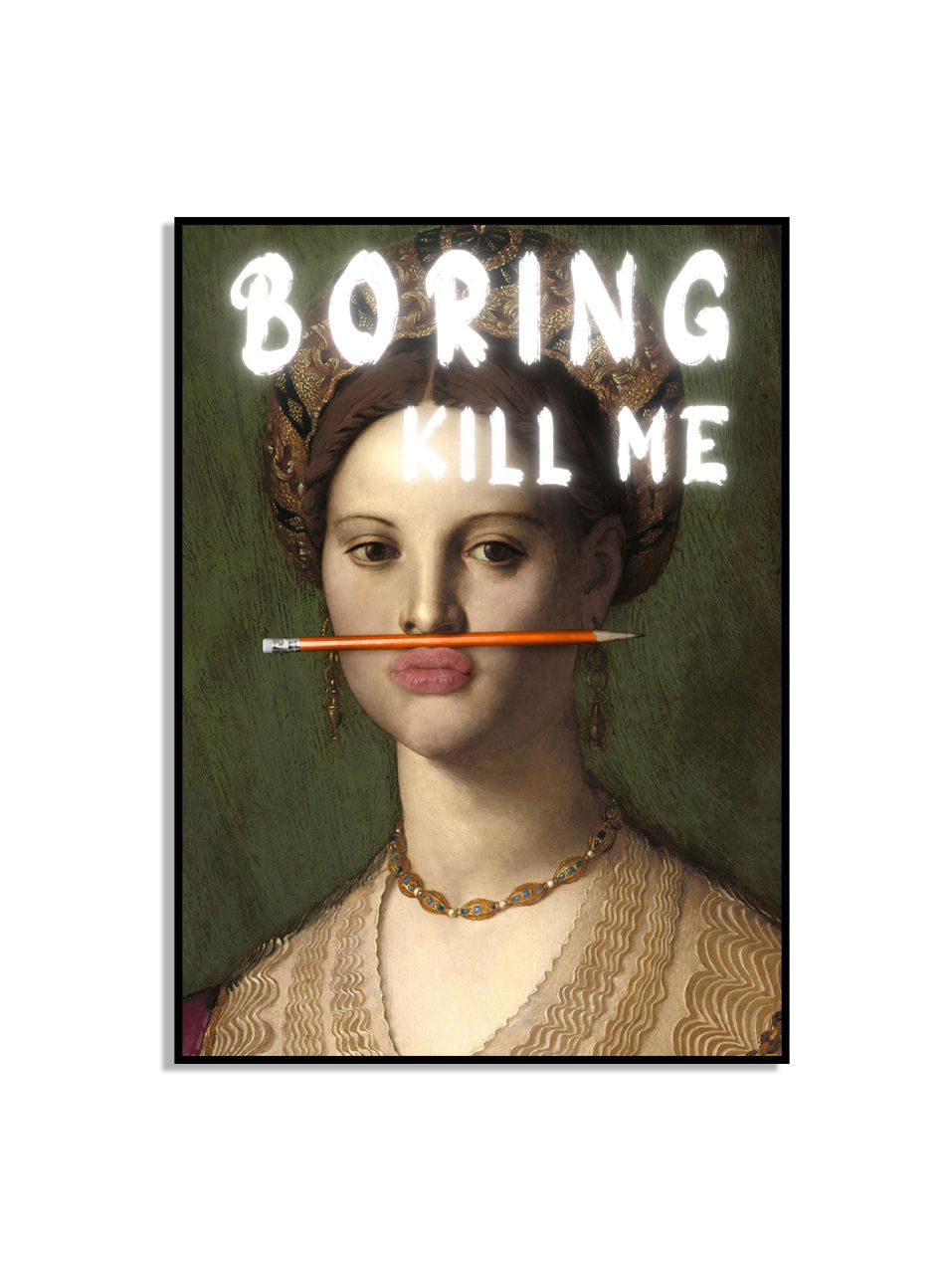 Boring Kill Me Poster