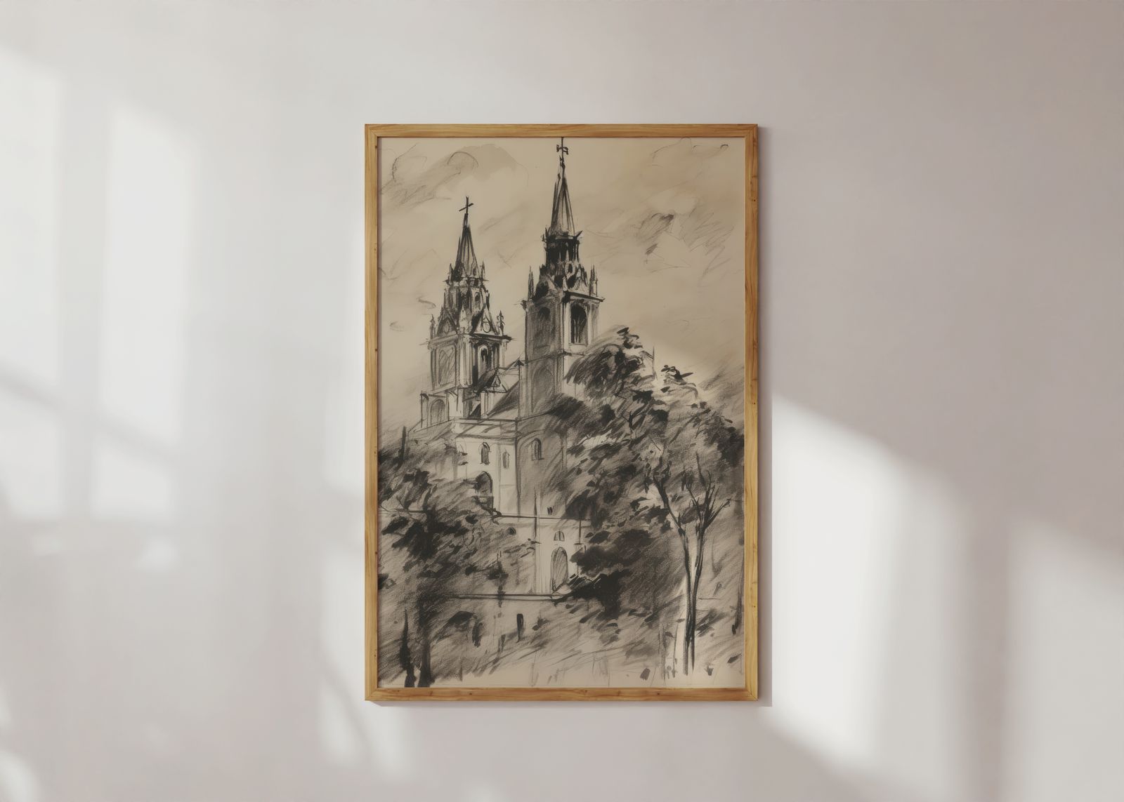 Poster - Kathedraalschets