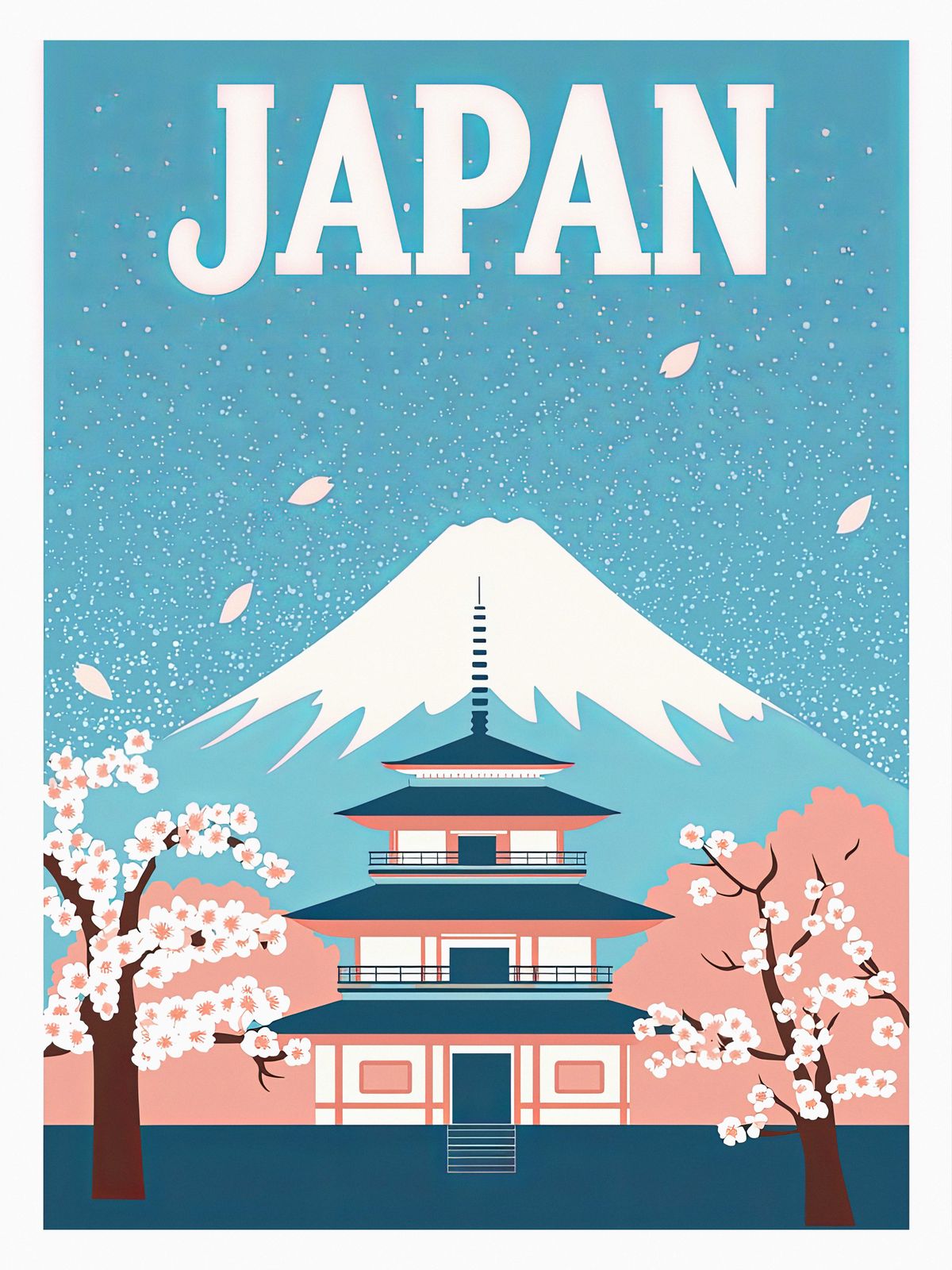 Poster - Japan Reis Scène