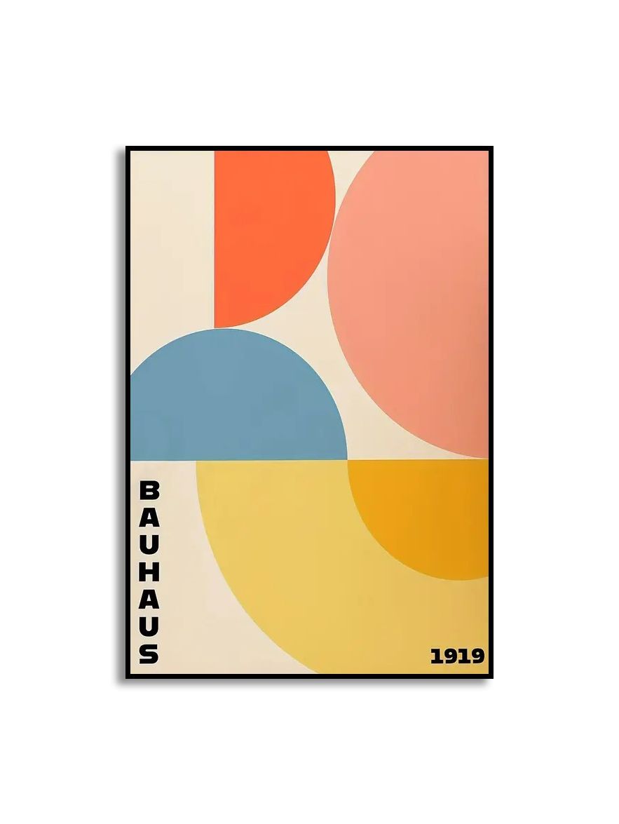 Poster - Bauhaus Kunst