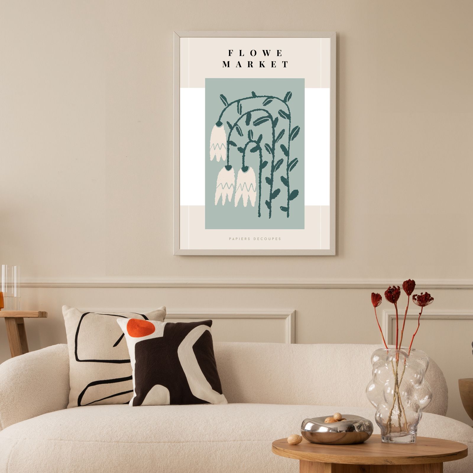 Flower Market Poster
