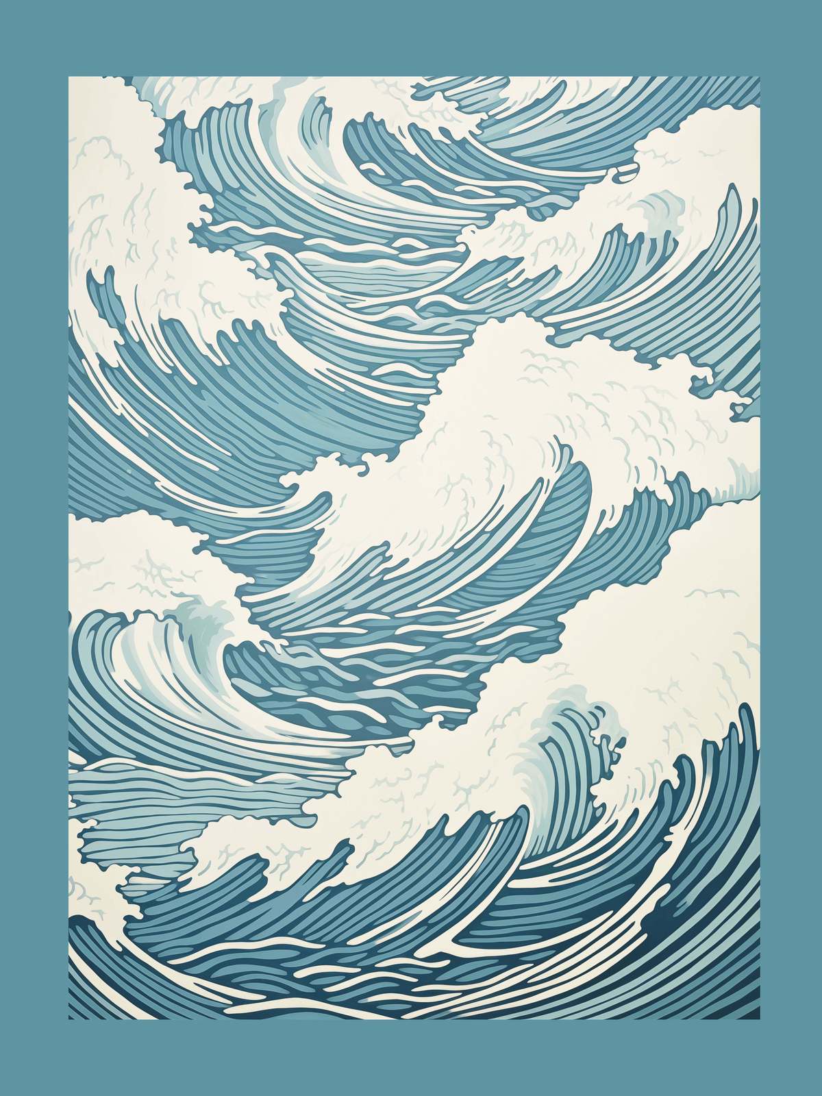 Poster - Ocean Wave Art
