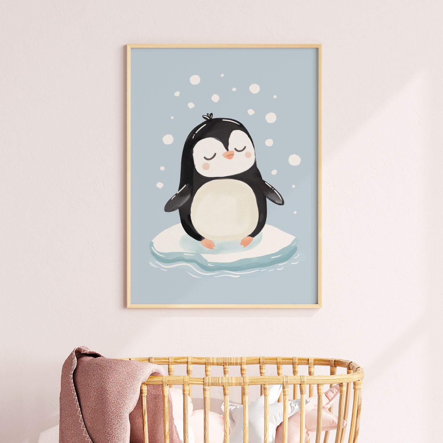 Poster - Schattige Pinguïn