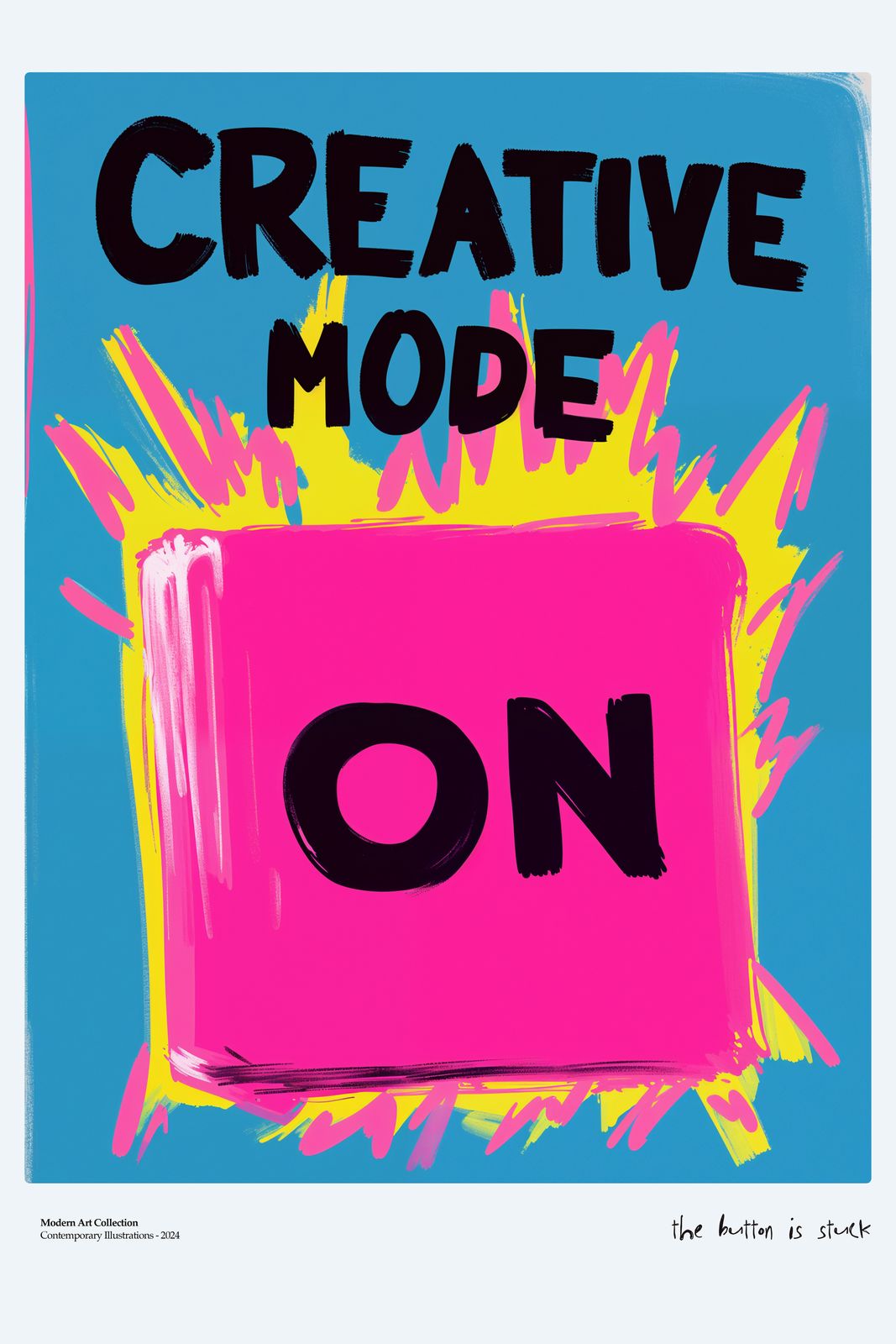 Poster - Creatieve Modus Aan