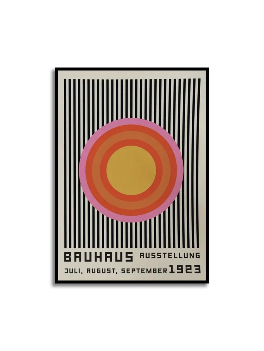 Poster - Bauhaus Tentoonstelling 1923