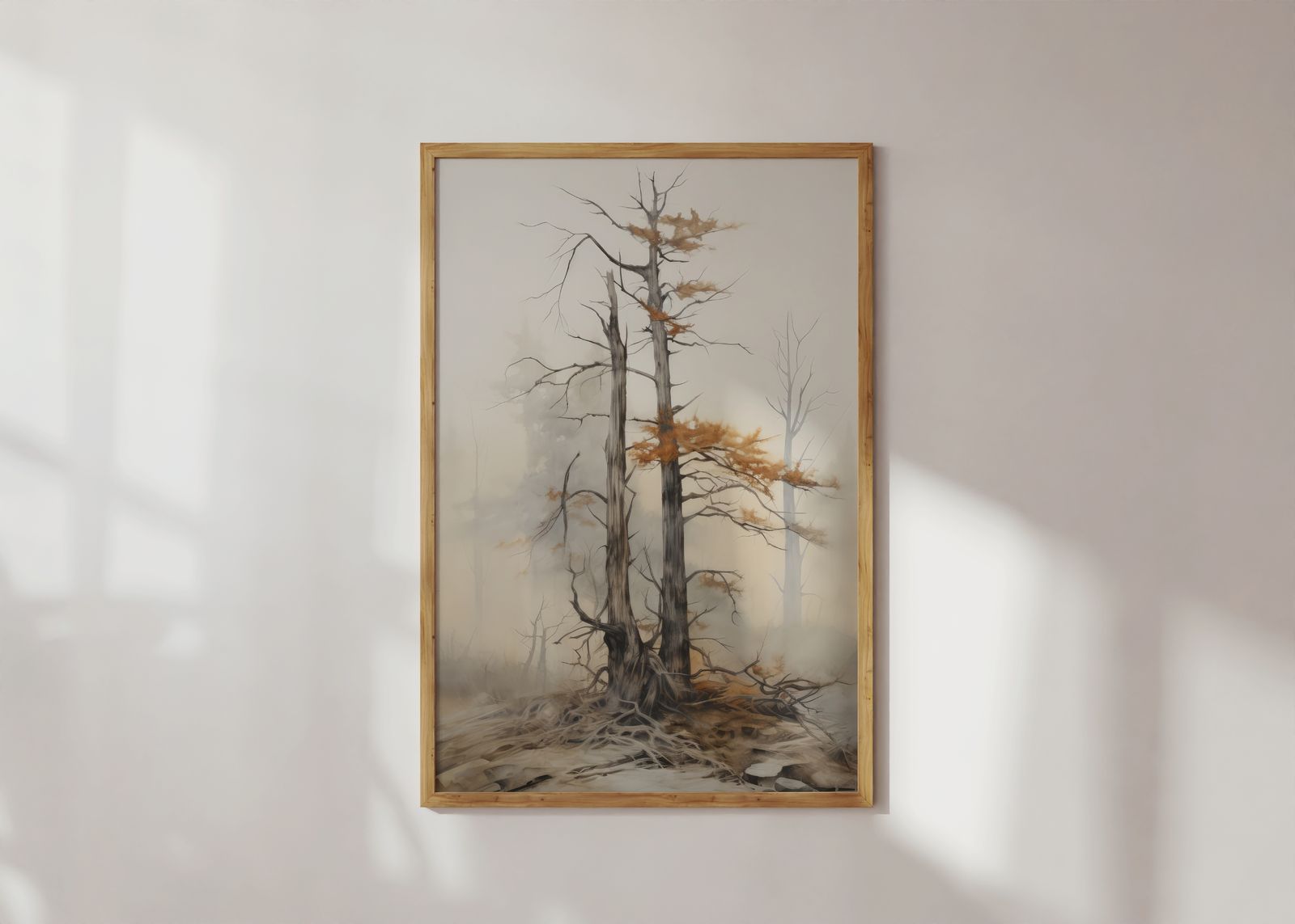 Poster - Rustige bomen