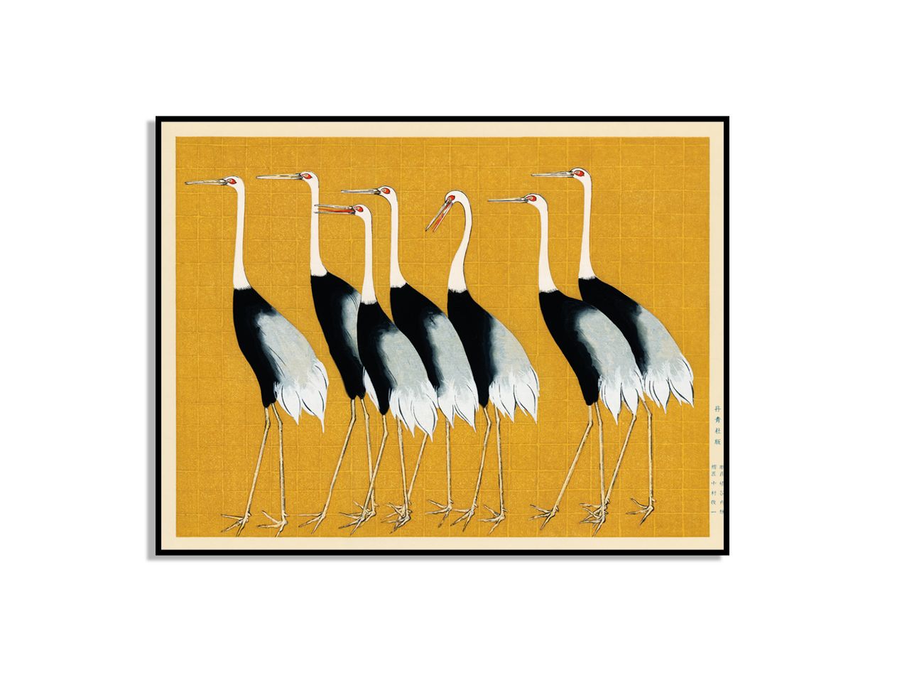 Kraanvogels Kunstposter