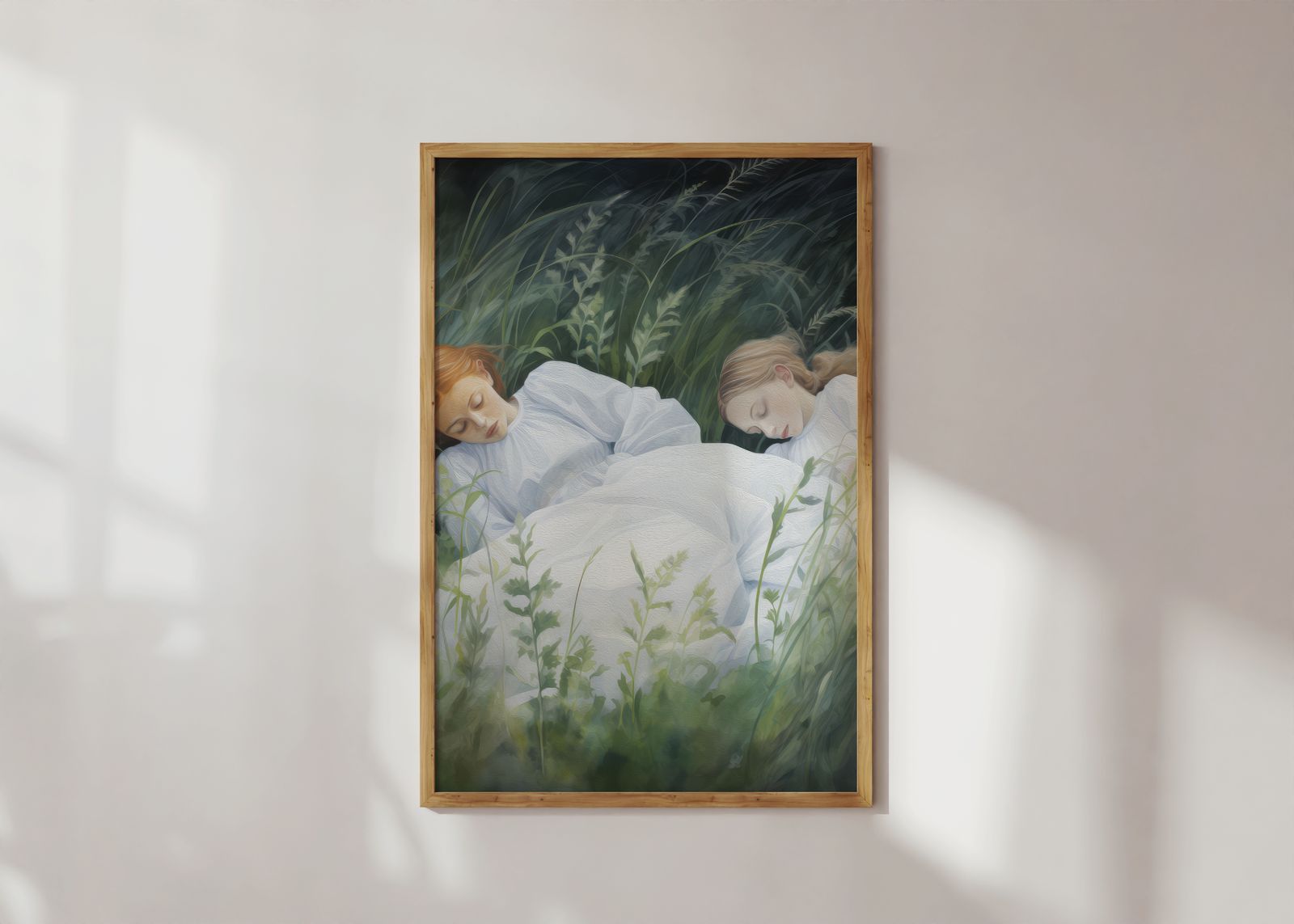Poster - Slapen in het Gras