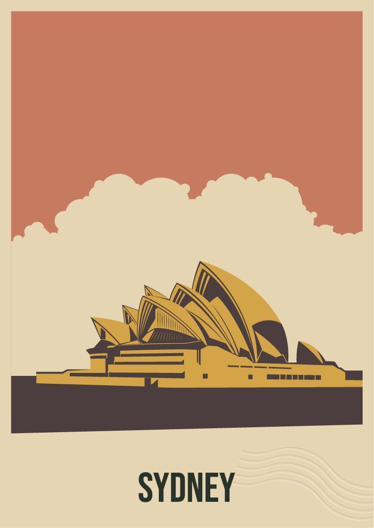 Sydney Opera House Poster