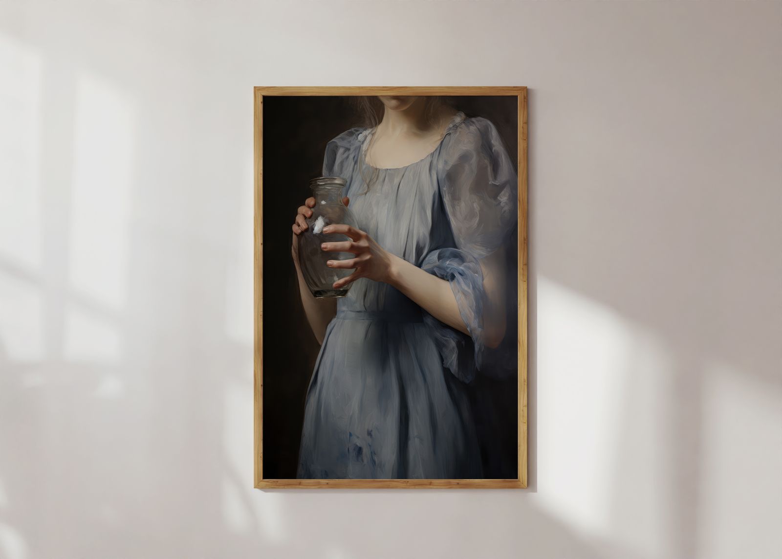 Poster - Vrouw met Vaas