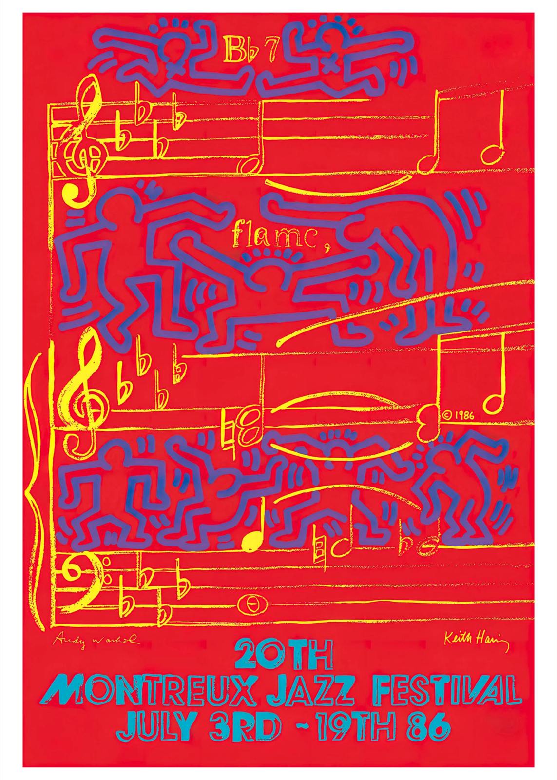 Poster - Montreux Jazz Festival 1986
