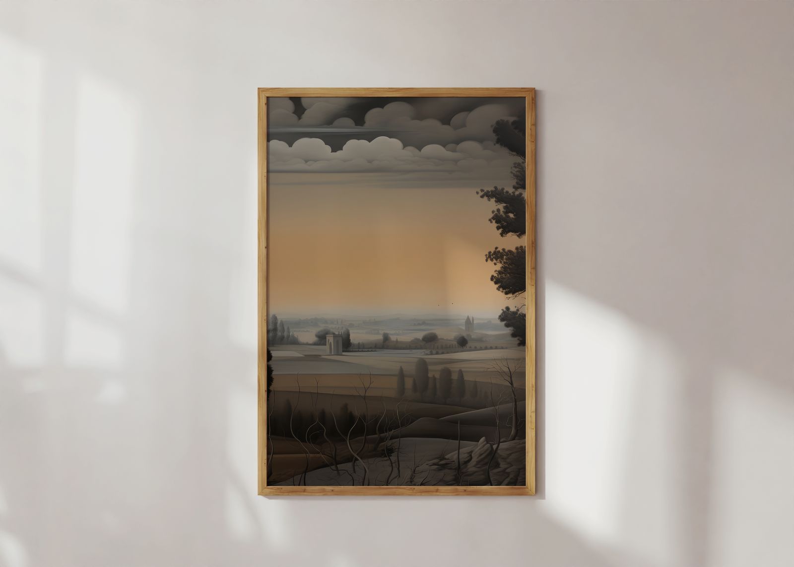 Poster - Landschapschilderij