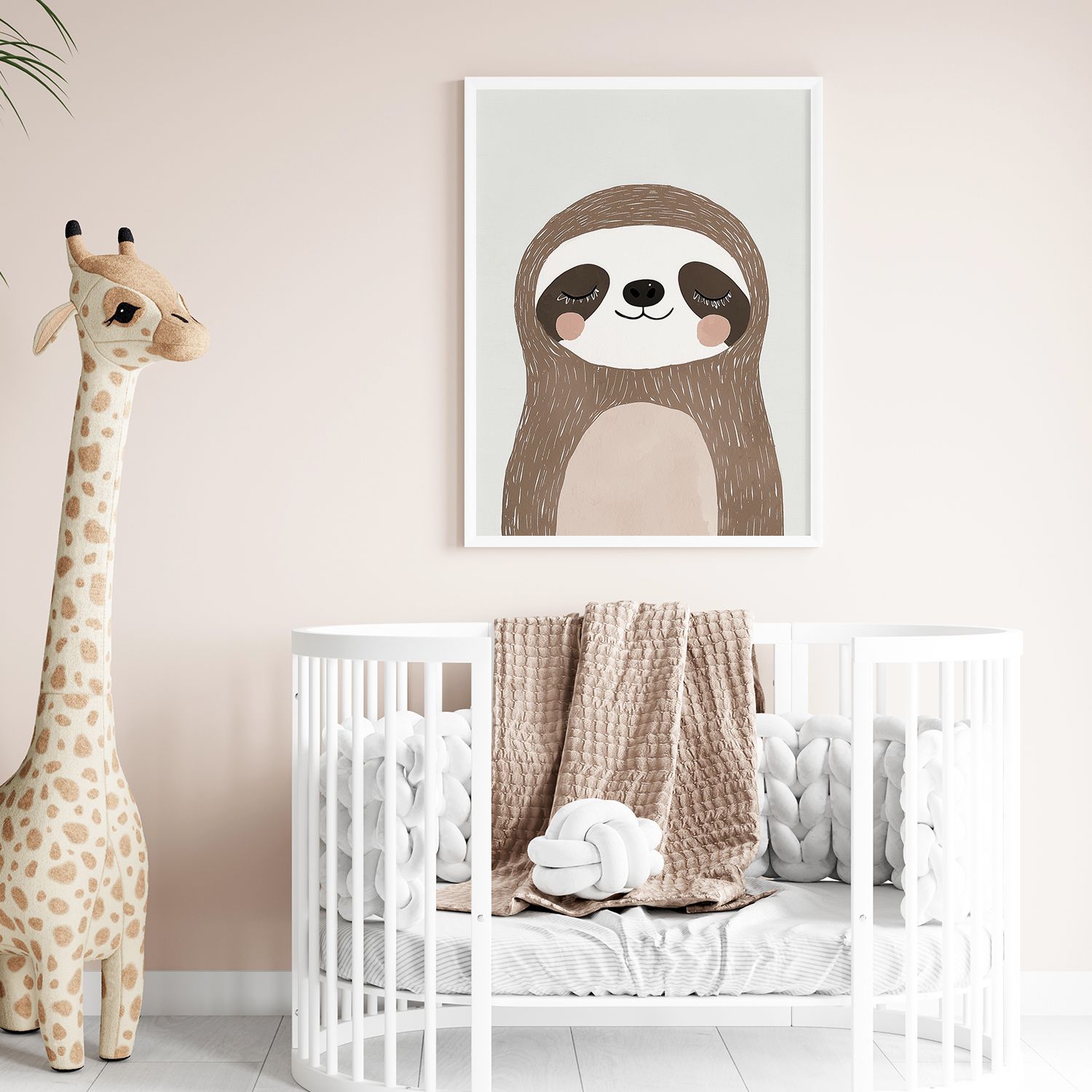 Poster - Schattige Dieren Kinderkamer Set / Set van 3