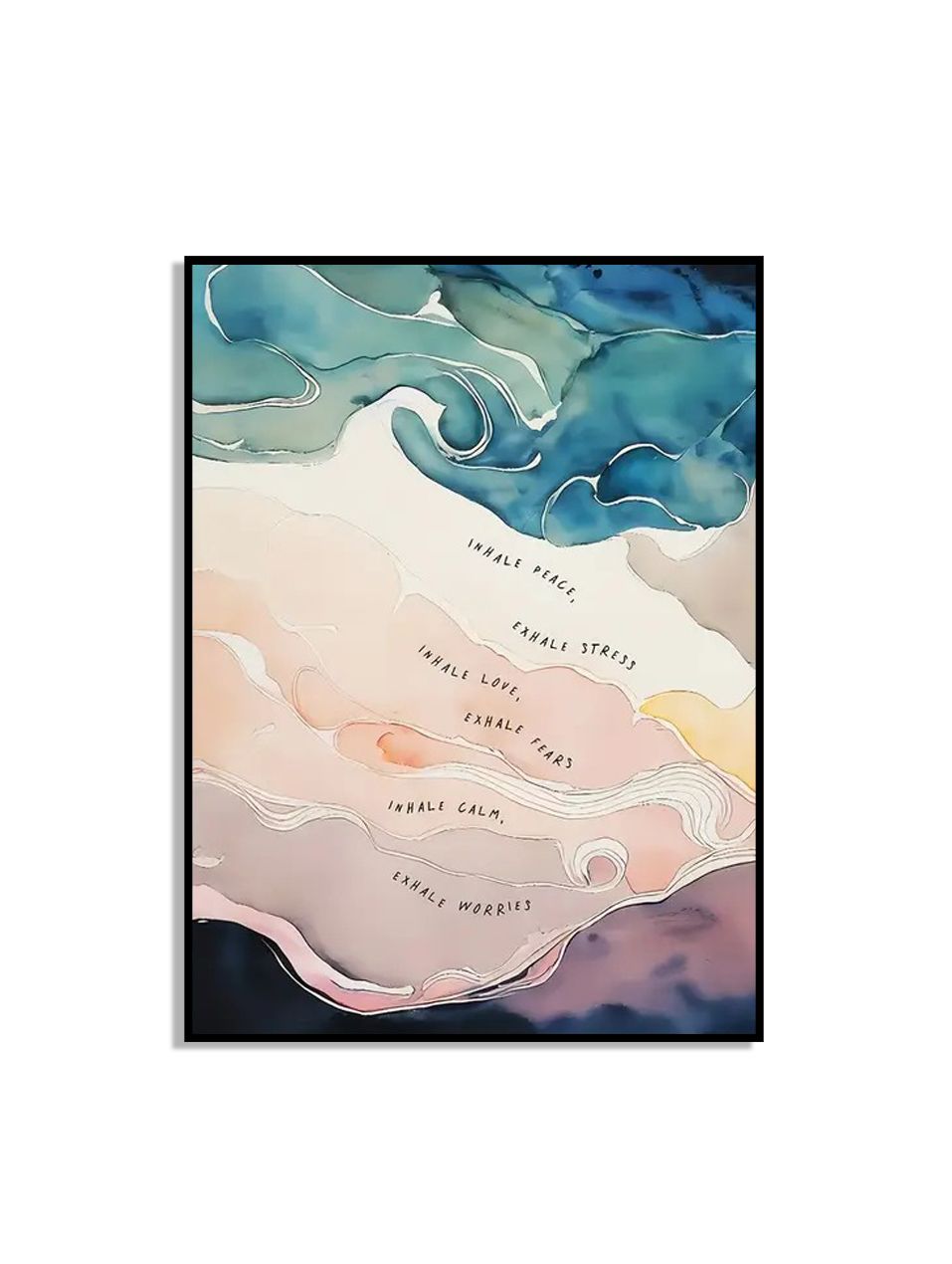 Abstracte Kunst Wandposter