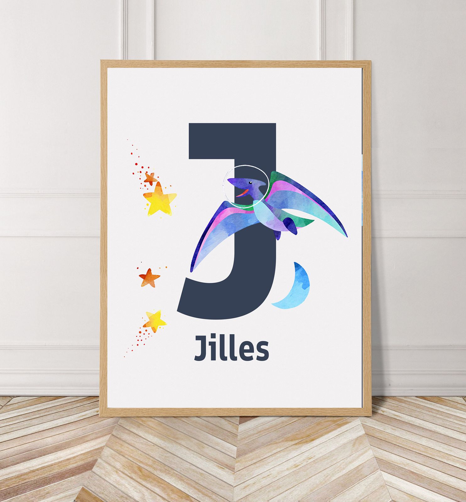 Dinosaurus-Thema Muurposter
