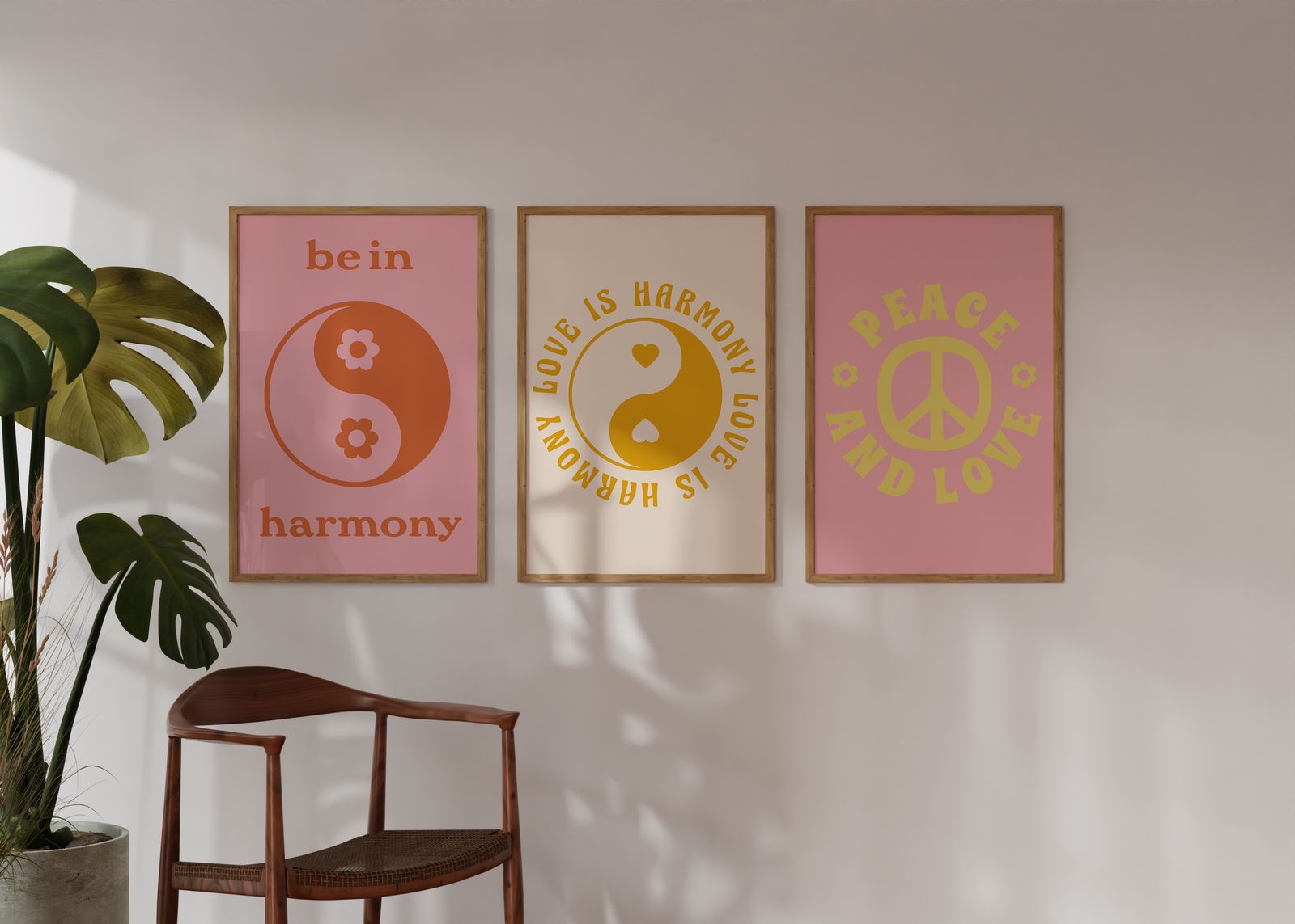 Poster - Harmonie en Liefde / Set of 3