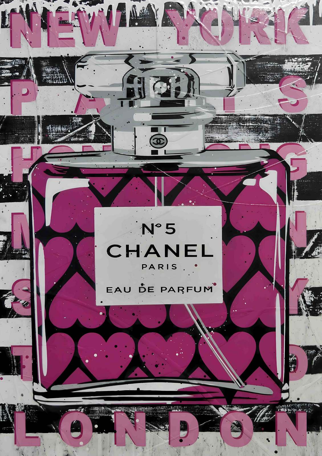 Poster - Chanel No.5 Kunstwerk