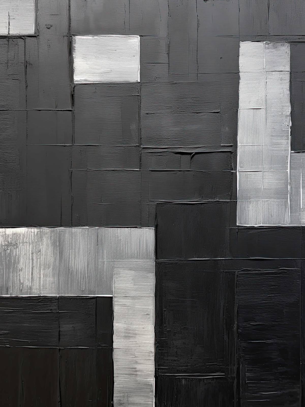 Poster - Abstracte Grijstonen