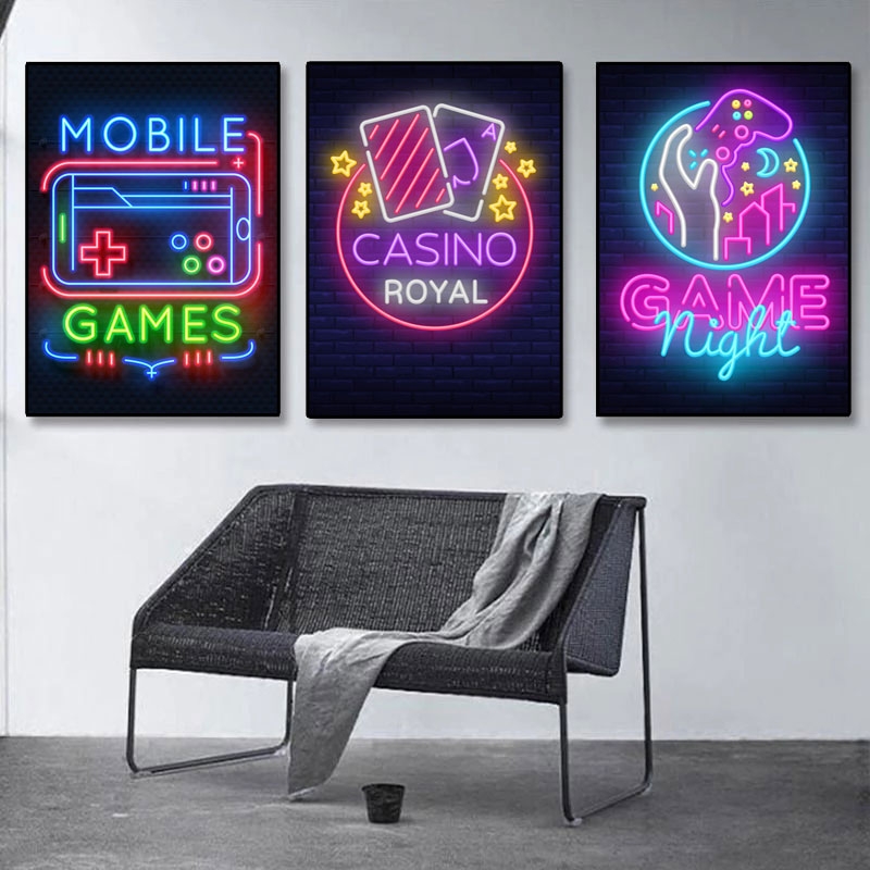 Posters - MOBILE GAMES / Set van 3