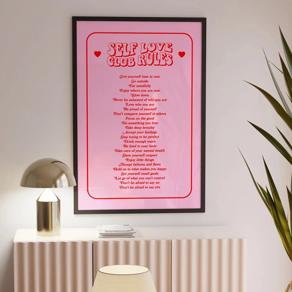 Poster - SELF LOVE / CLUB RULES