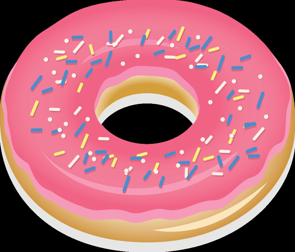 Sticker - Roze Donut Ontwerp