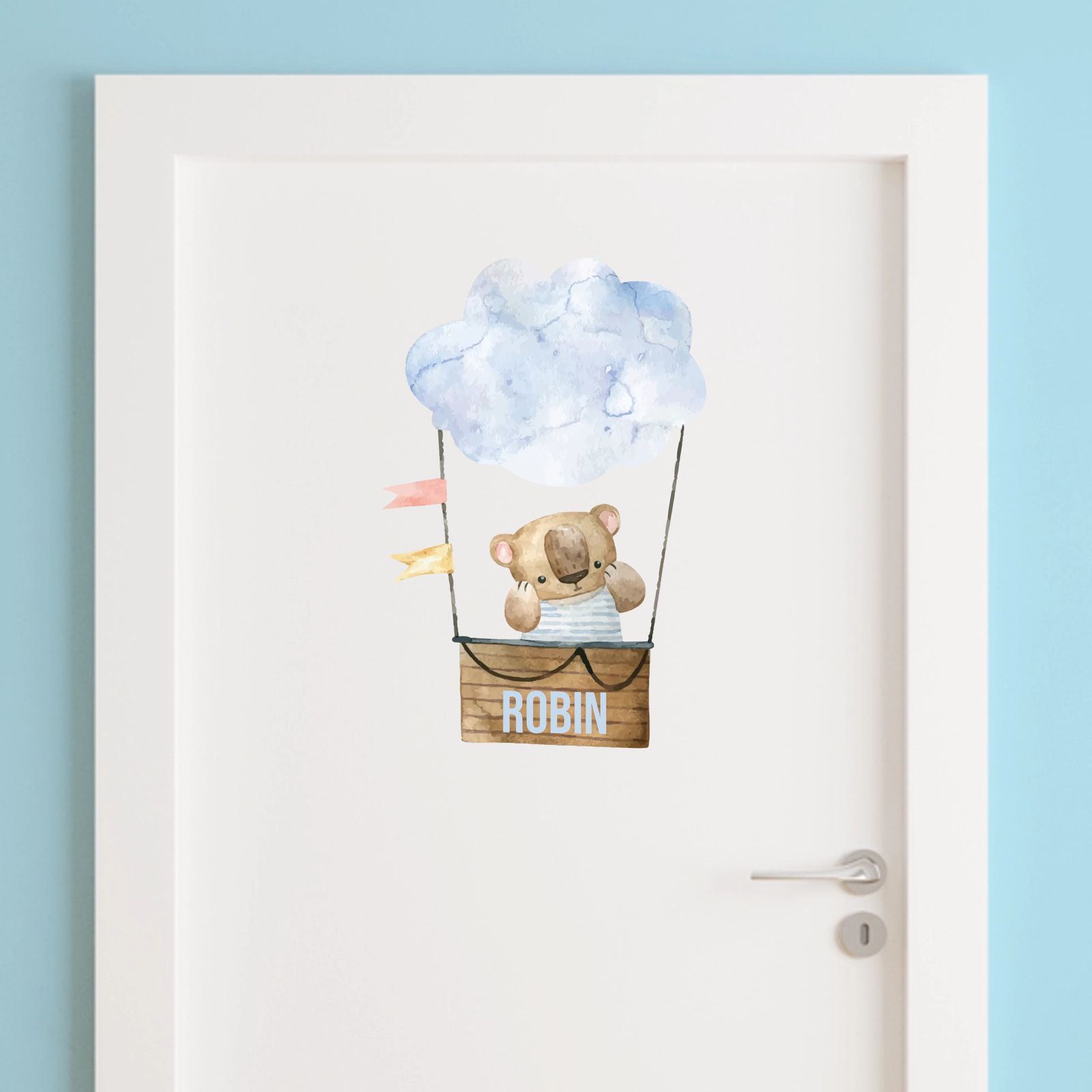 Deur Sticker - Beer in Ballon